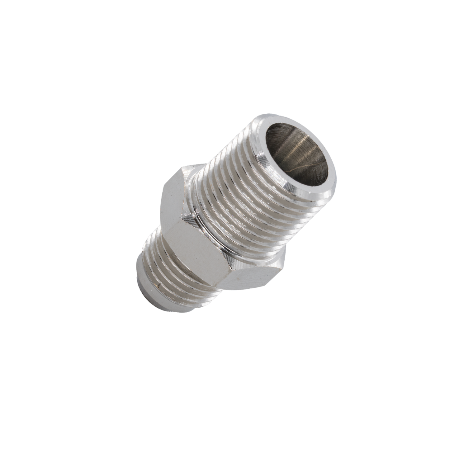 3/8" NPT x 6AN Straight Fitting - Male/Male