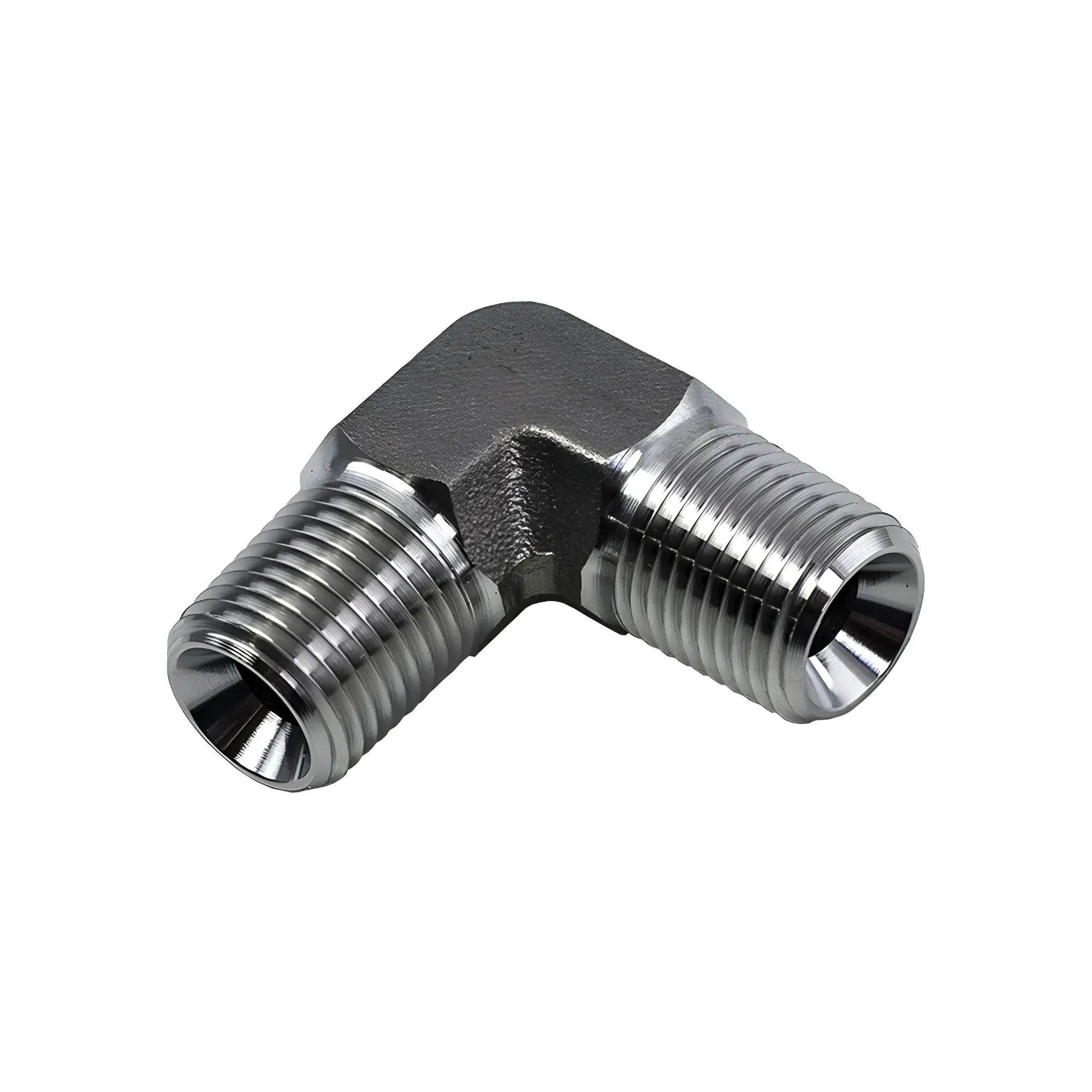 Raccord inox coudé 90° à visser - M 1'1/2 - F 1'1/2 Raccord inox coudé 90° à visser - M 1'1/2 - F 1'1/2