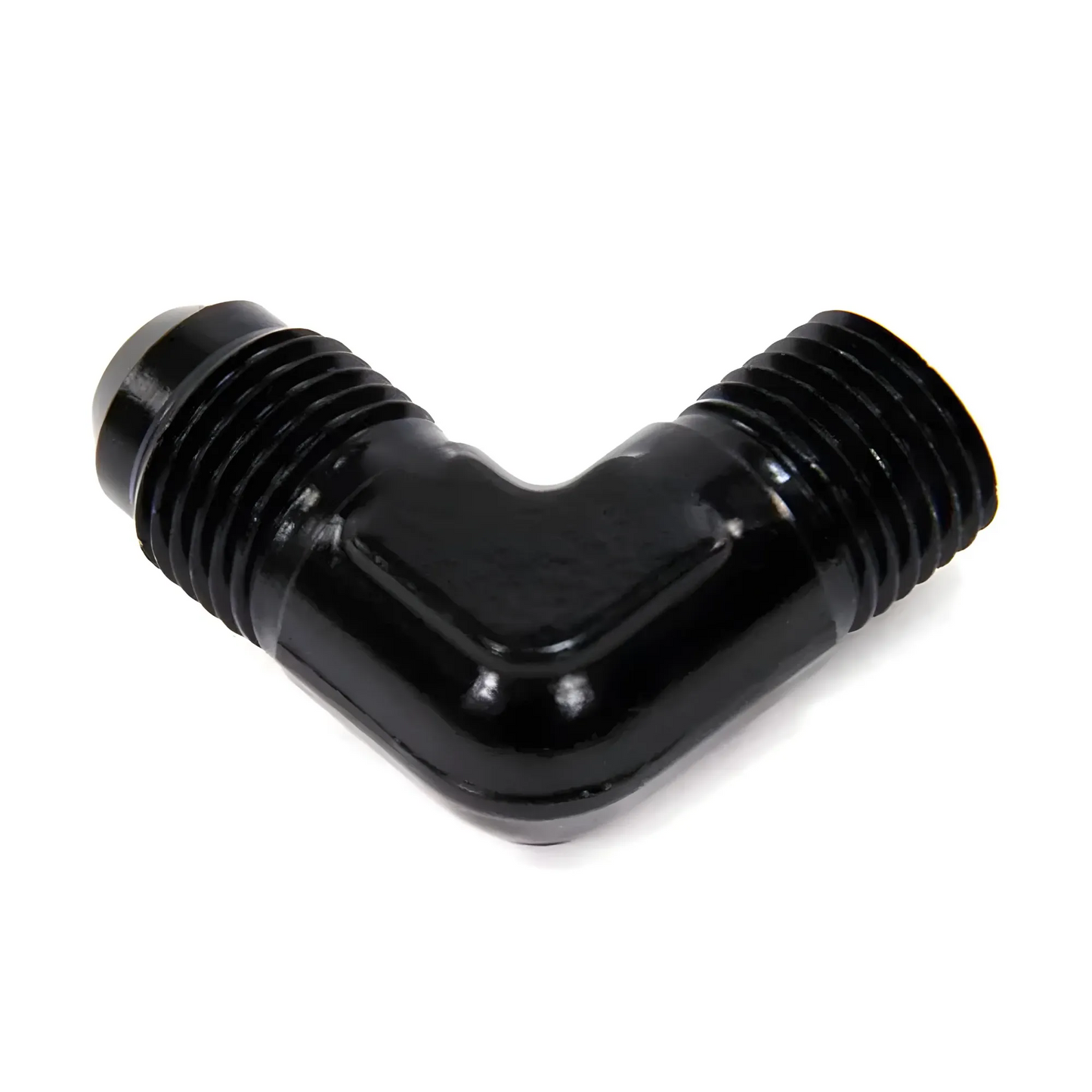 1/4" NPT x 6AN 90° Machined For Nitrous Solenoid