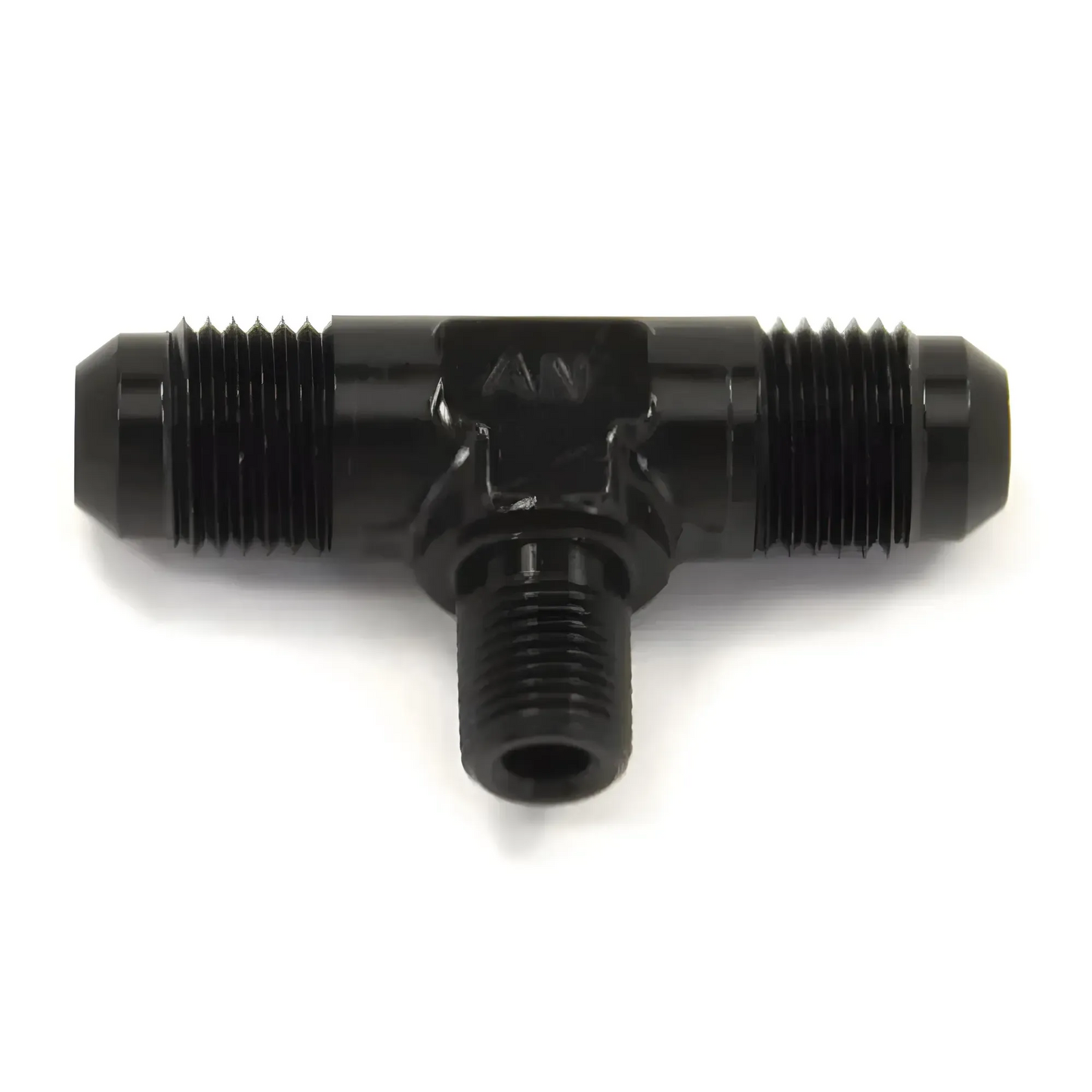 1/8" NPT x 6AN x 6AN Tee Fitting