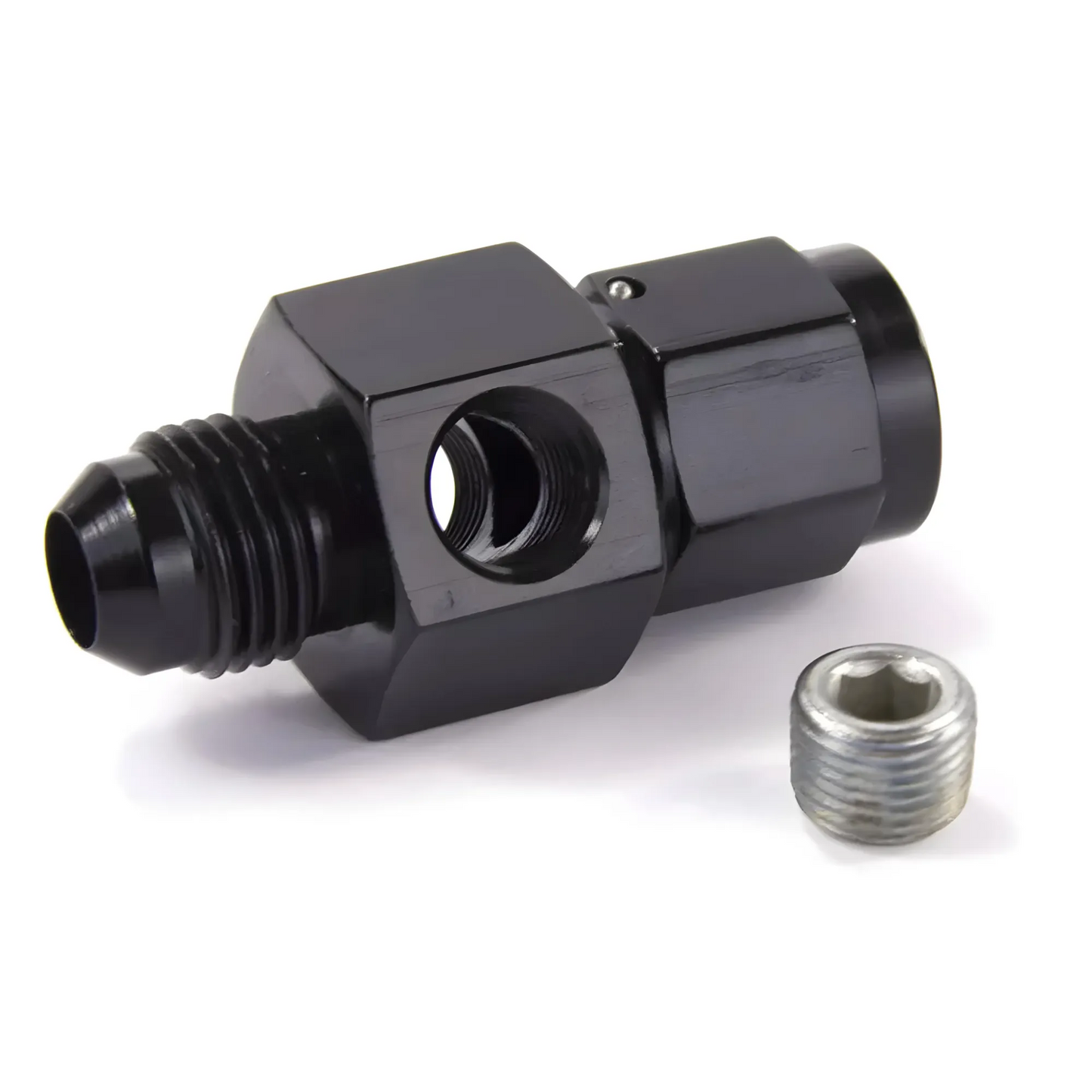 6AN Manifold With Dual 1/8" NPT Ports (Includes 1/8" NPT Plug)