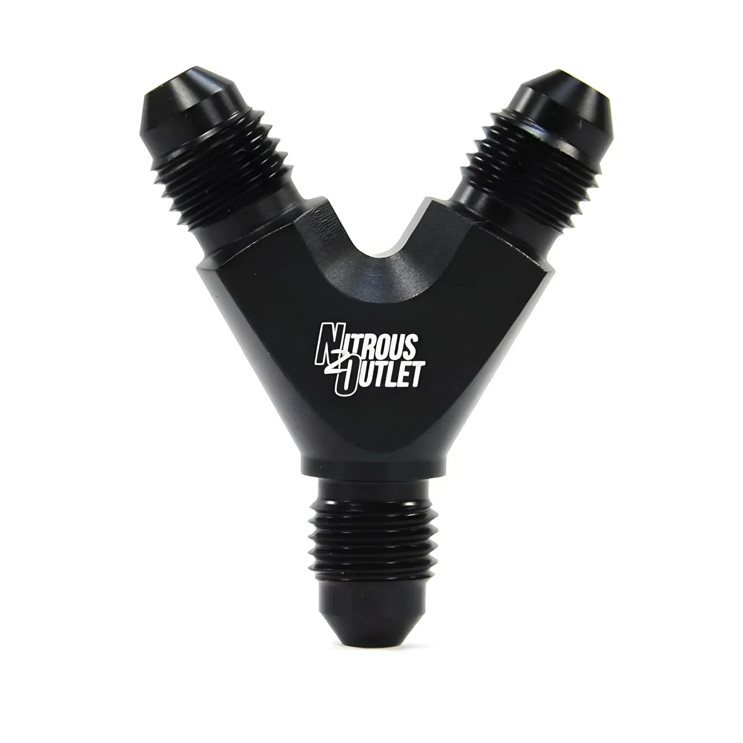 High Flow 4AN x 4AN x 4AN "Y" Fitting