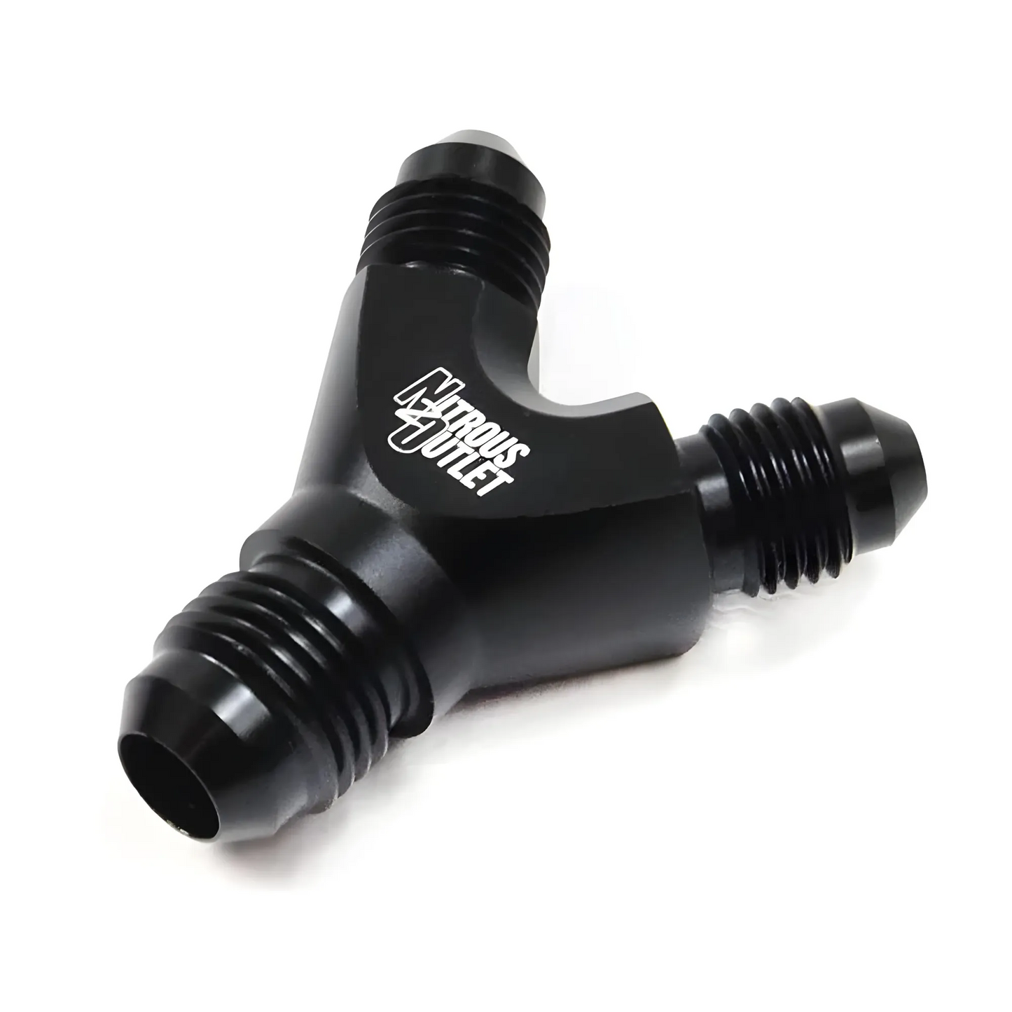 High Flow 6AN x 4AN x 4AN "Y" Fitting