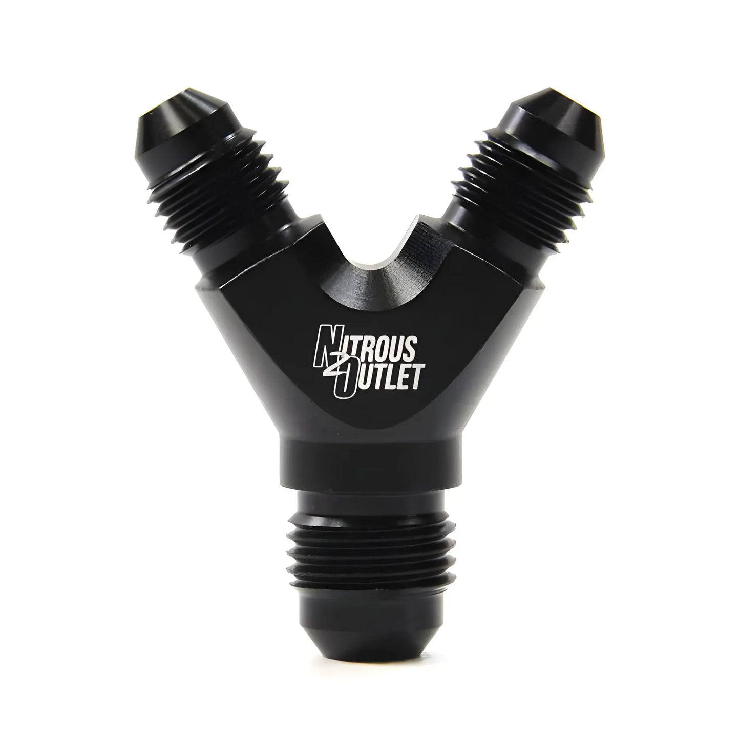 High Flow 6AN x 4AN x 4AN "Y" Fitting