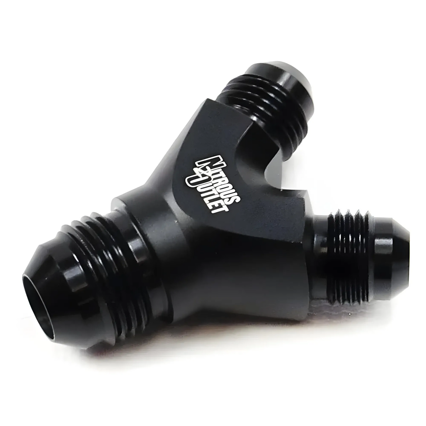 High Flow 8AN X 6AN X 6AN "Y" Fitting