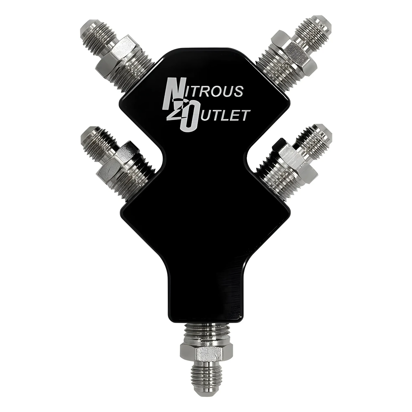 4-Way 3AN High Flow Stacked Y Distribution Block