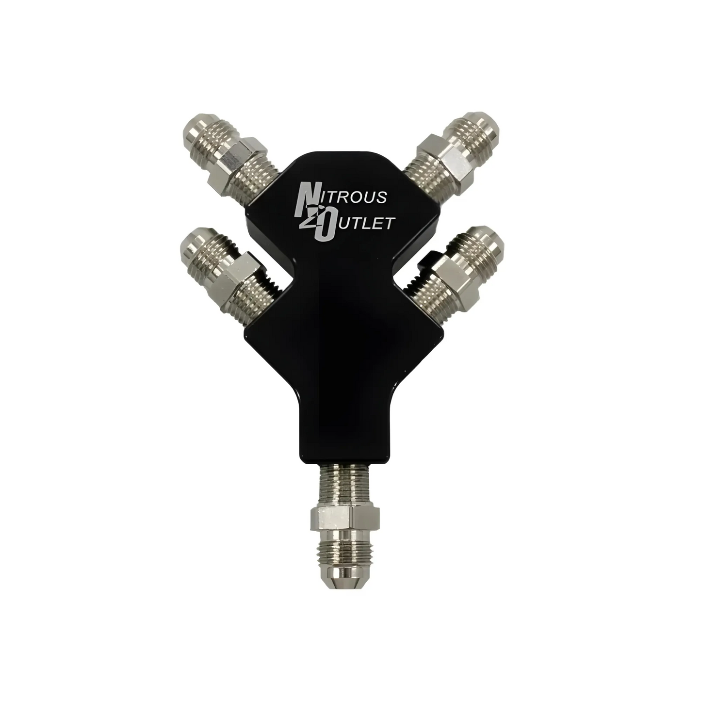 Way 6AN High Flow-Stacked Y-Distribution Block