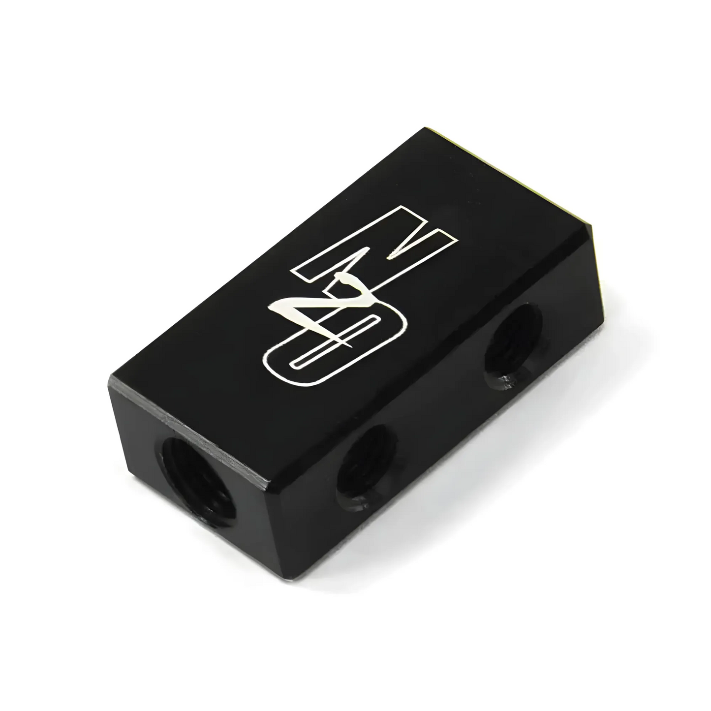 Compact Billet 2 in 4 Out Distribution Block