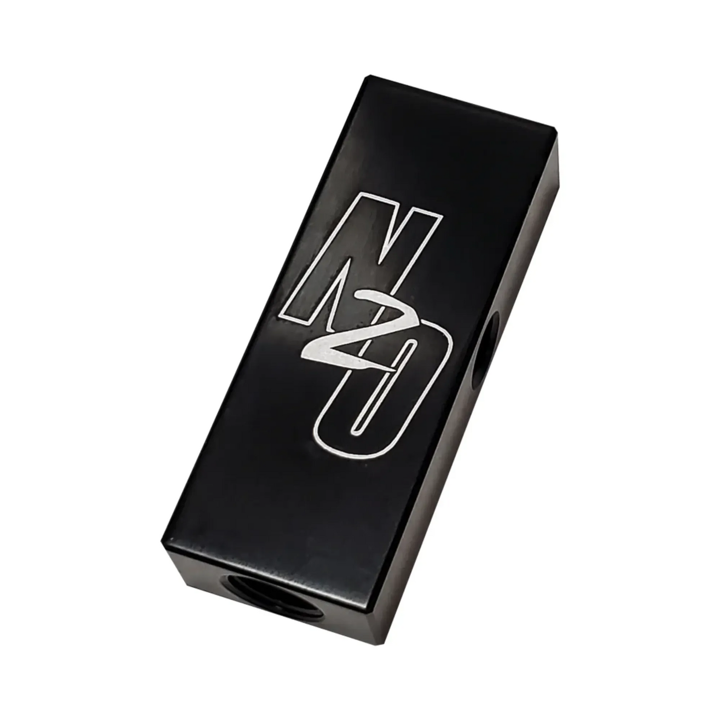 Trident 1 In 4 Out Distribution Block - 1/8" NPT Inlet, 5/16-24" Outlets