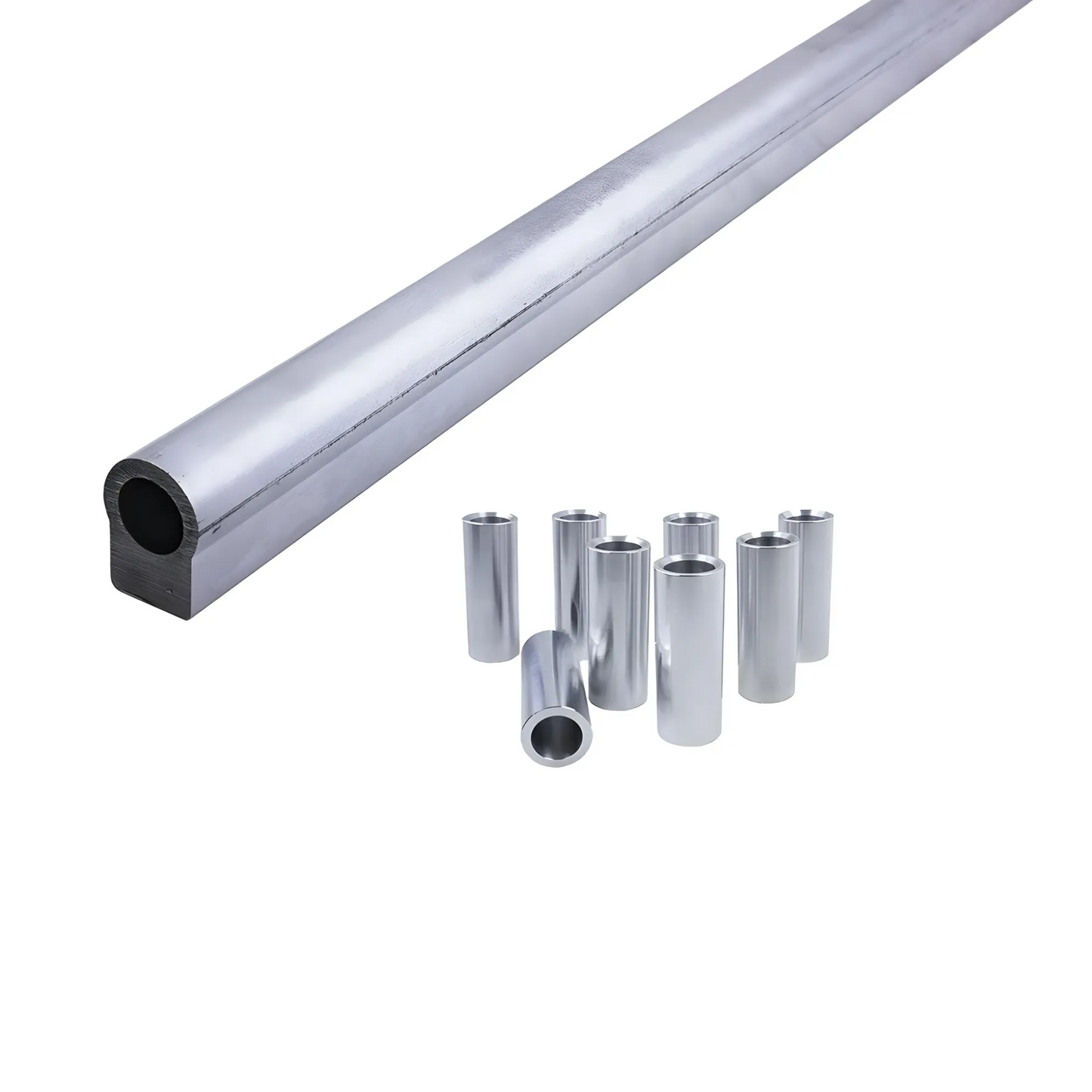 Manifold EFI Conversion Kit - 11/16" ID Rail 48" Long & 8 Weld-In Injector Bungs