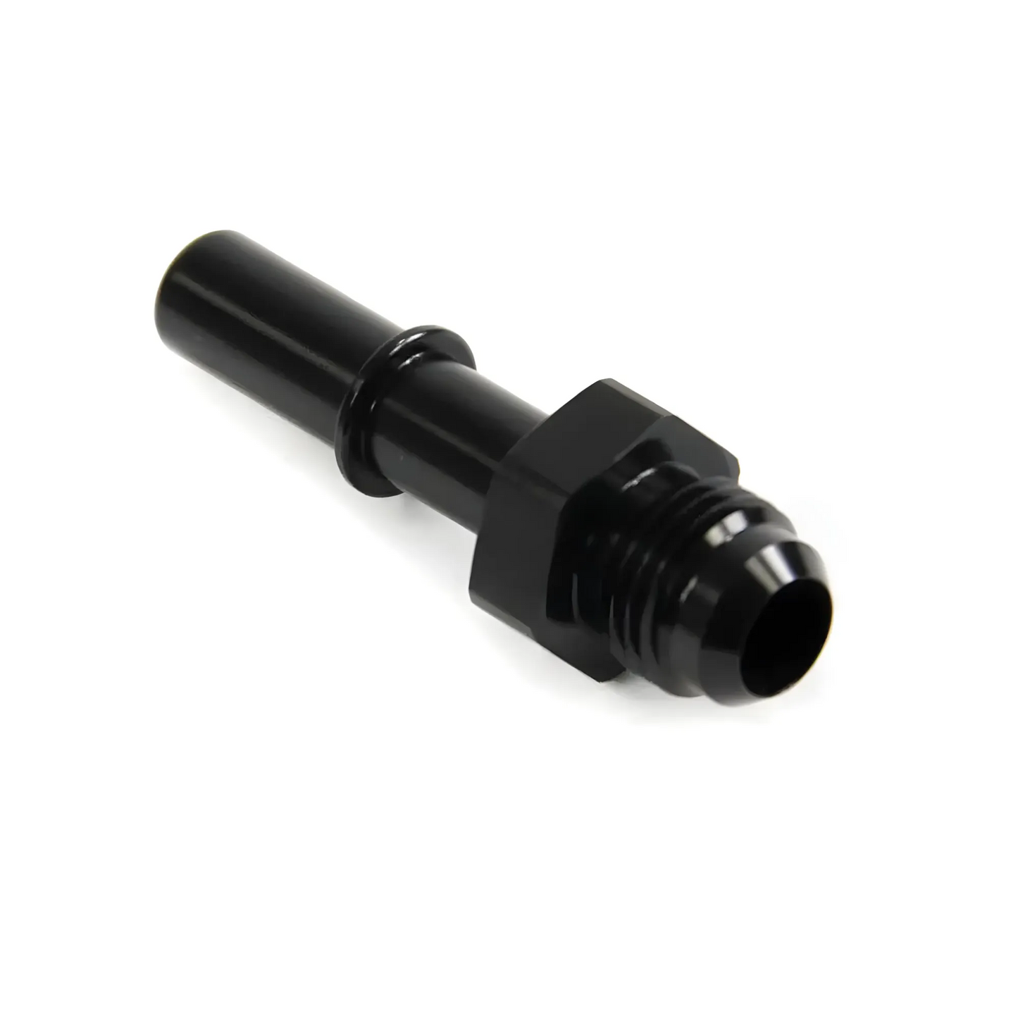 6AN x 3/8" Spring Lock Fuel Adapter - Male/Male