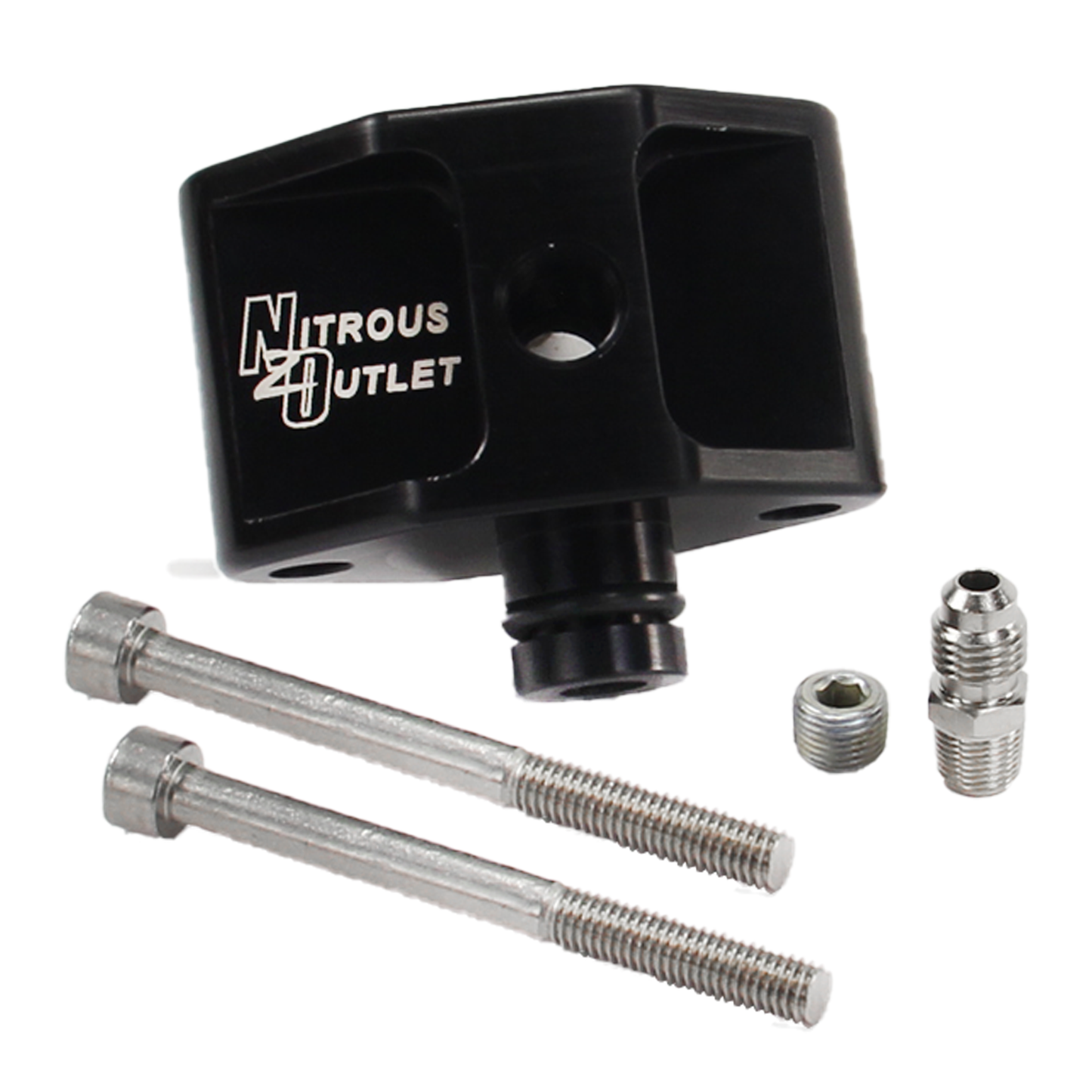 Ford 05-10 4.6/5.4L 3V Billet Fuel Rail Adapter