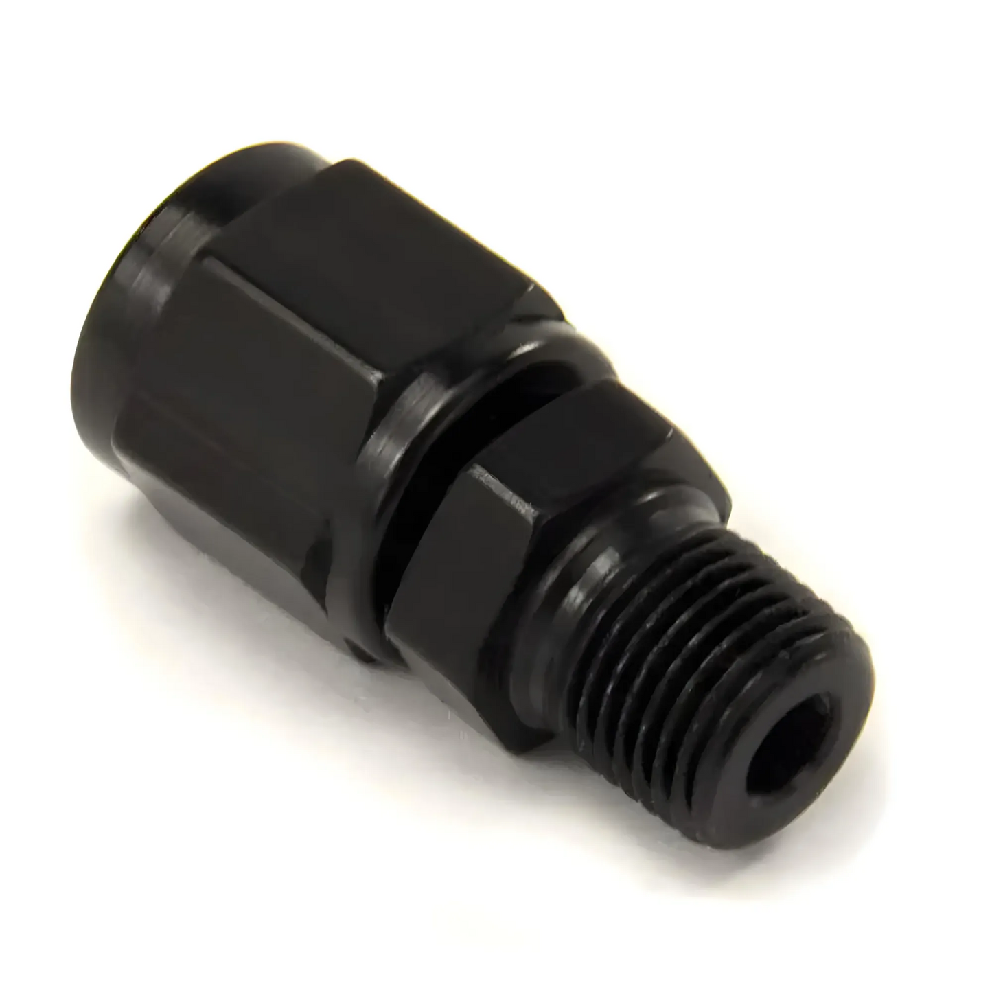 1/8" NPT Male x 4AN Female Swivel Fitting