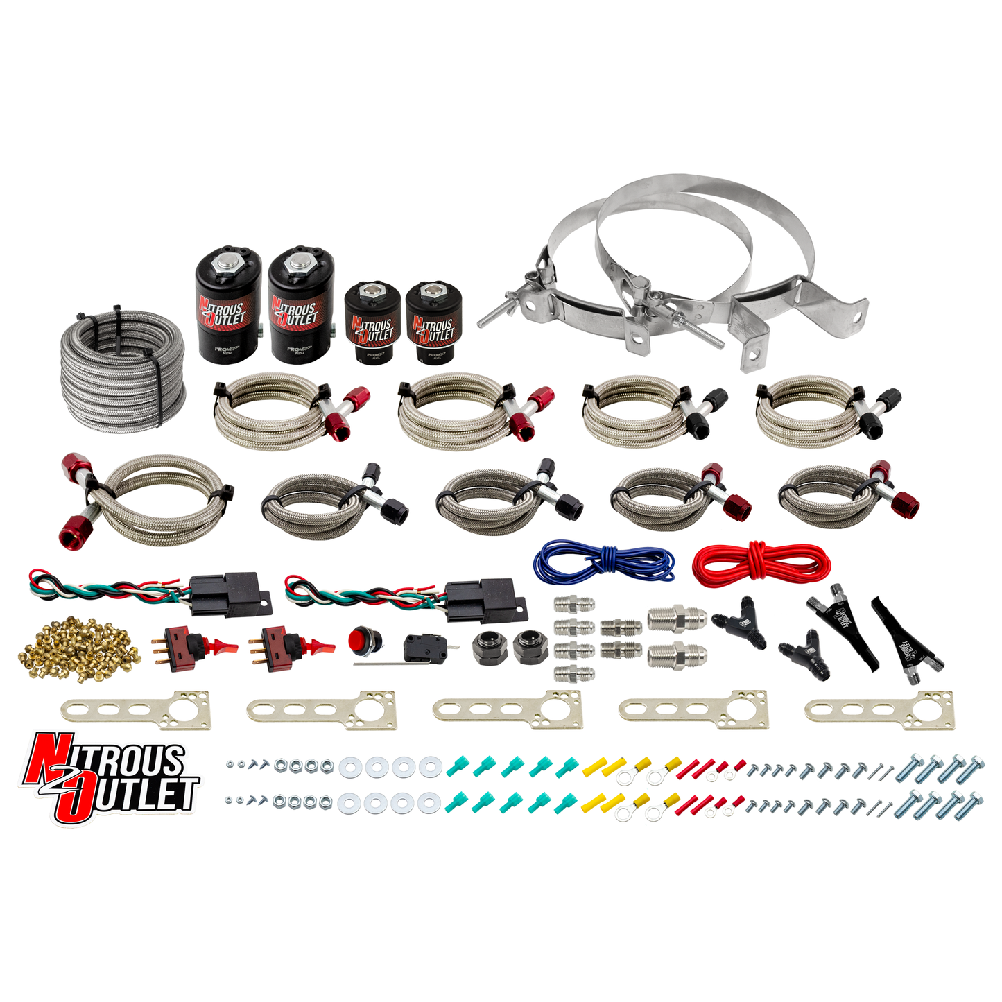 Ford EFI Dual Stage Single Nozzle System
