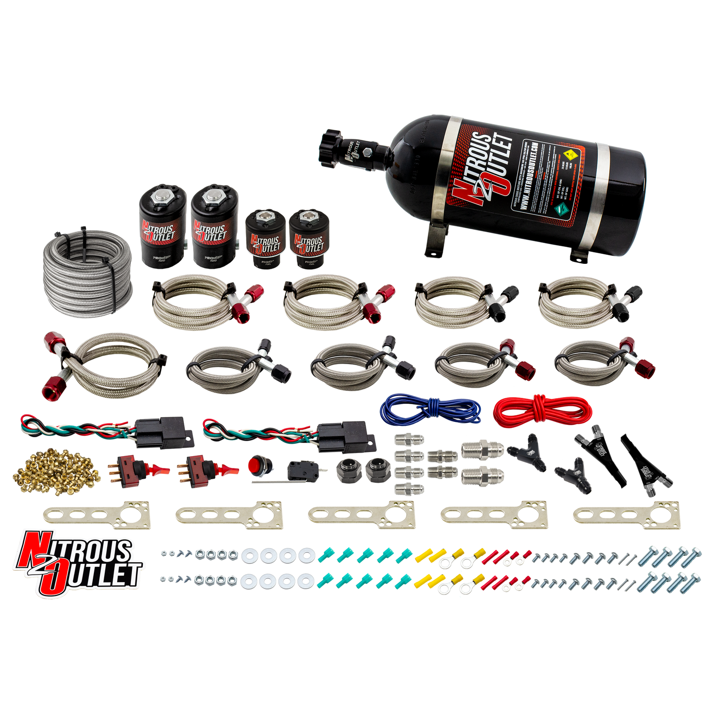 Ford EFI Dual Stage Single Nozzle System