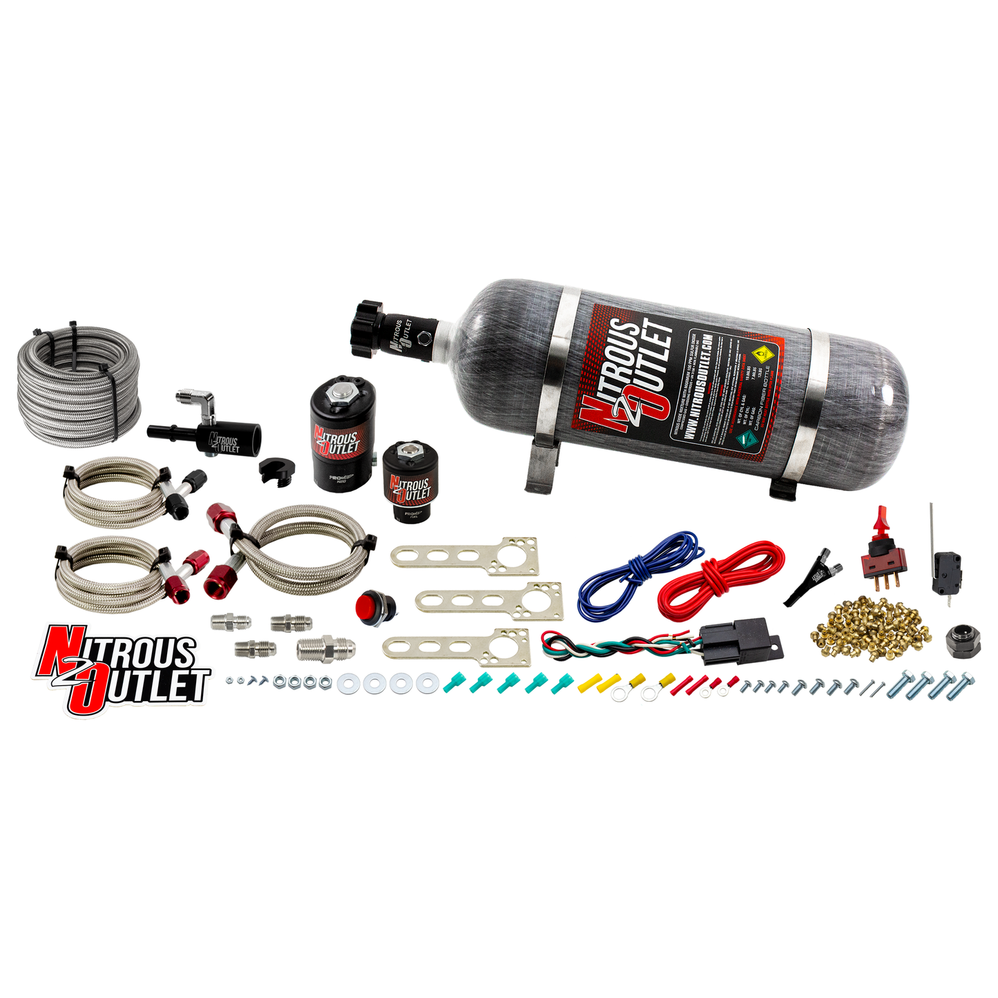 Ford 2011-2018 Mustang/F-150 5.0L Single Nozzle Nitrous System