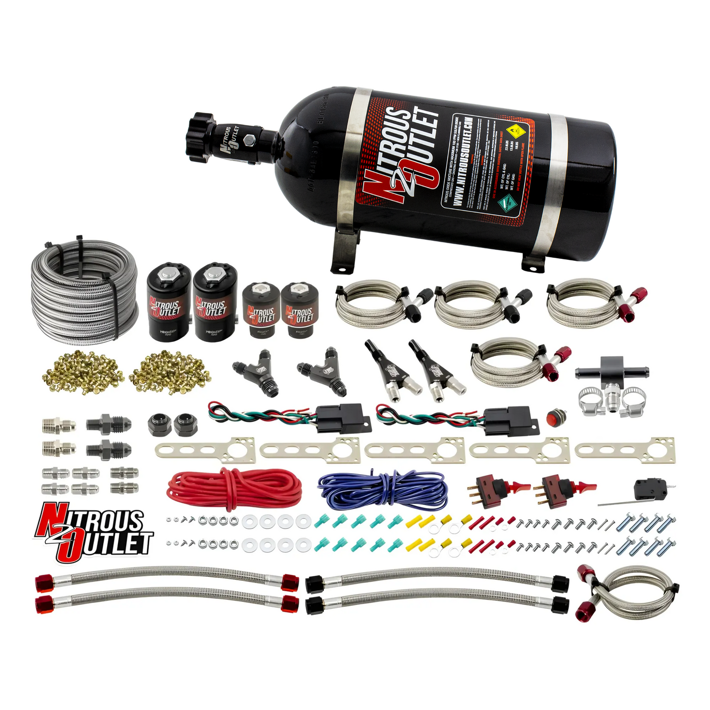 Universal EFI Dual Stage Single Nozzle System