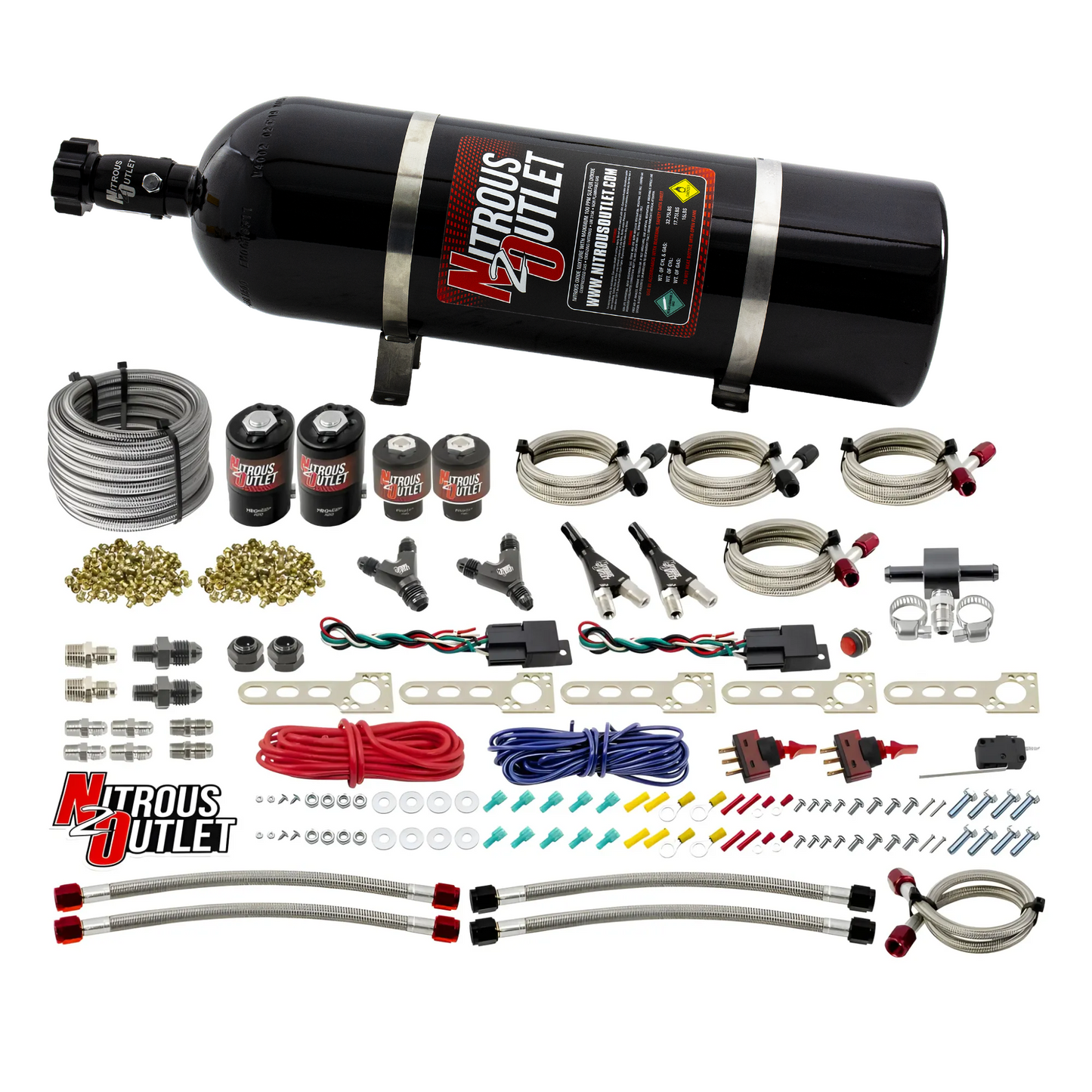 Universal EFI Dual Stage Single Nozzle System