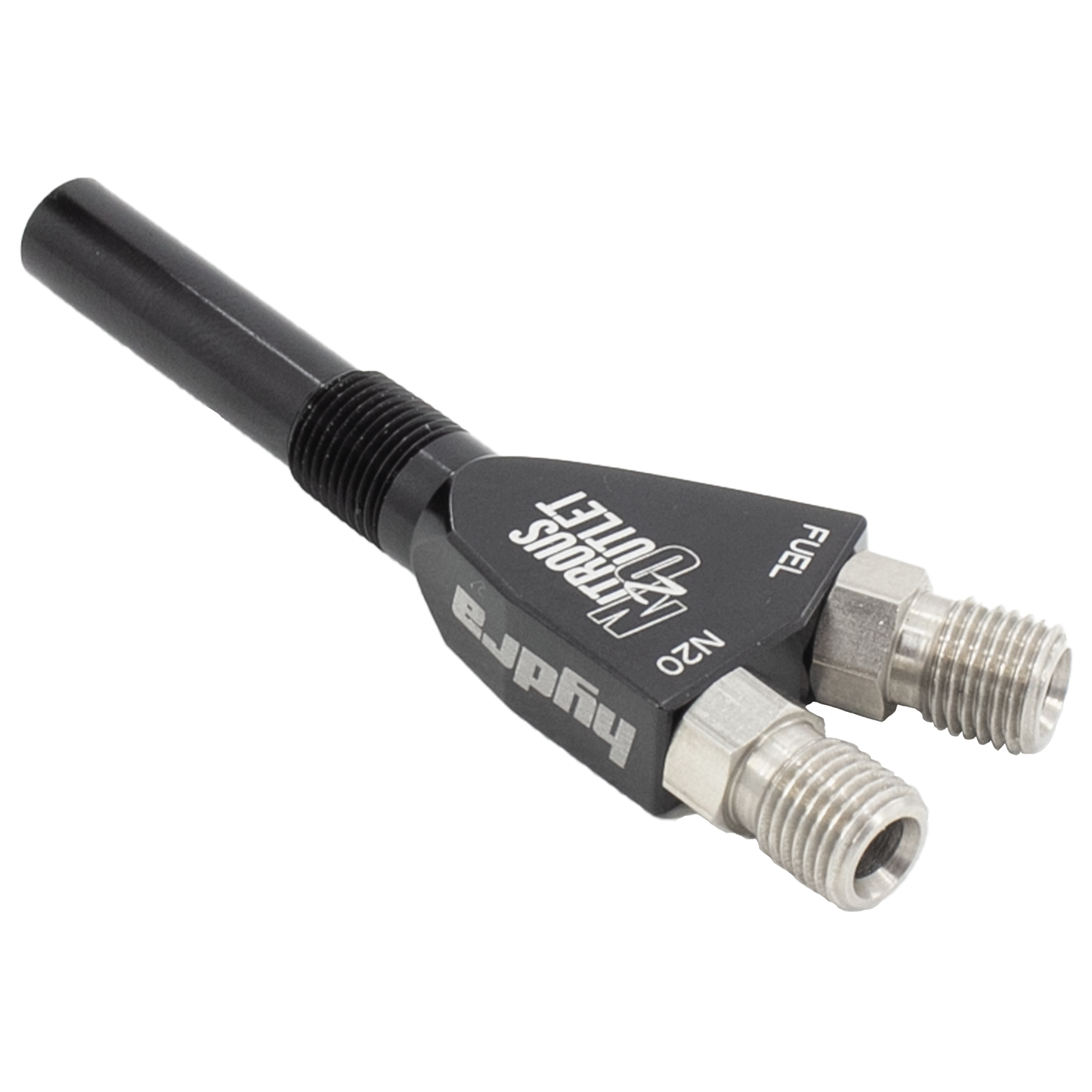 Universal EFI Dual Hydra Nozzle System - Gas/E85 (5-55psi)(100-250HP)