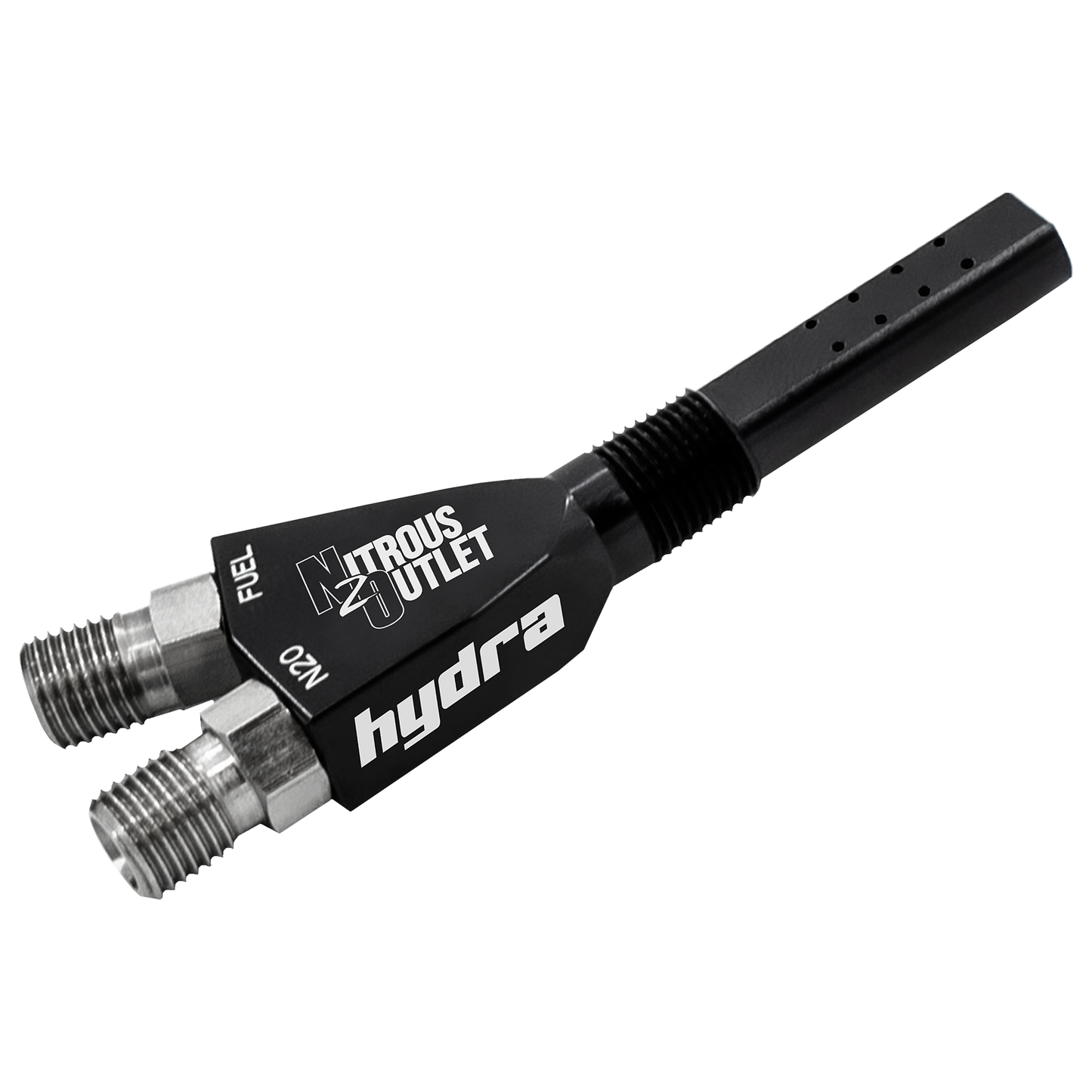 Universal EFI Dual Hydra Nozzle System - Gas/E85 (5-55psi)(100-250HP)