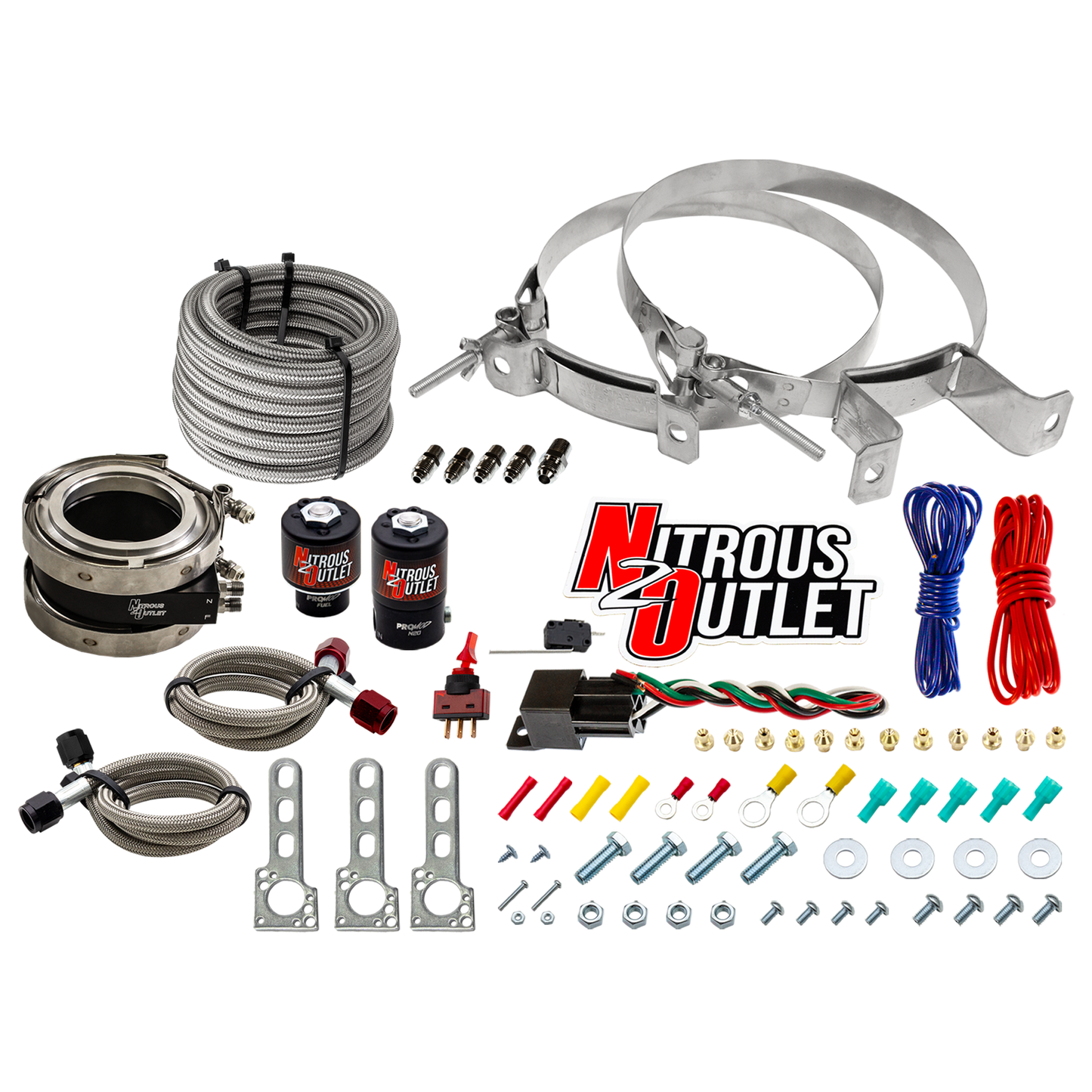 Nitrous Outlet Interspooler 3" Wet Nitrous Plate System
