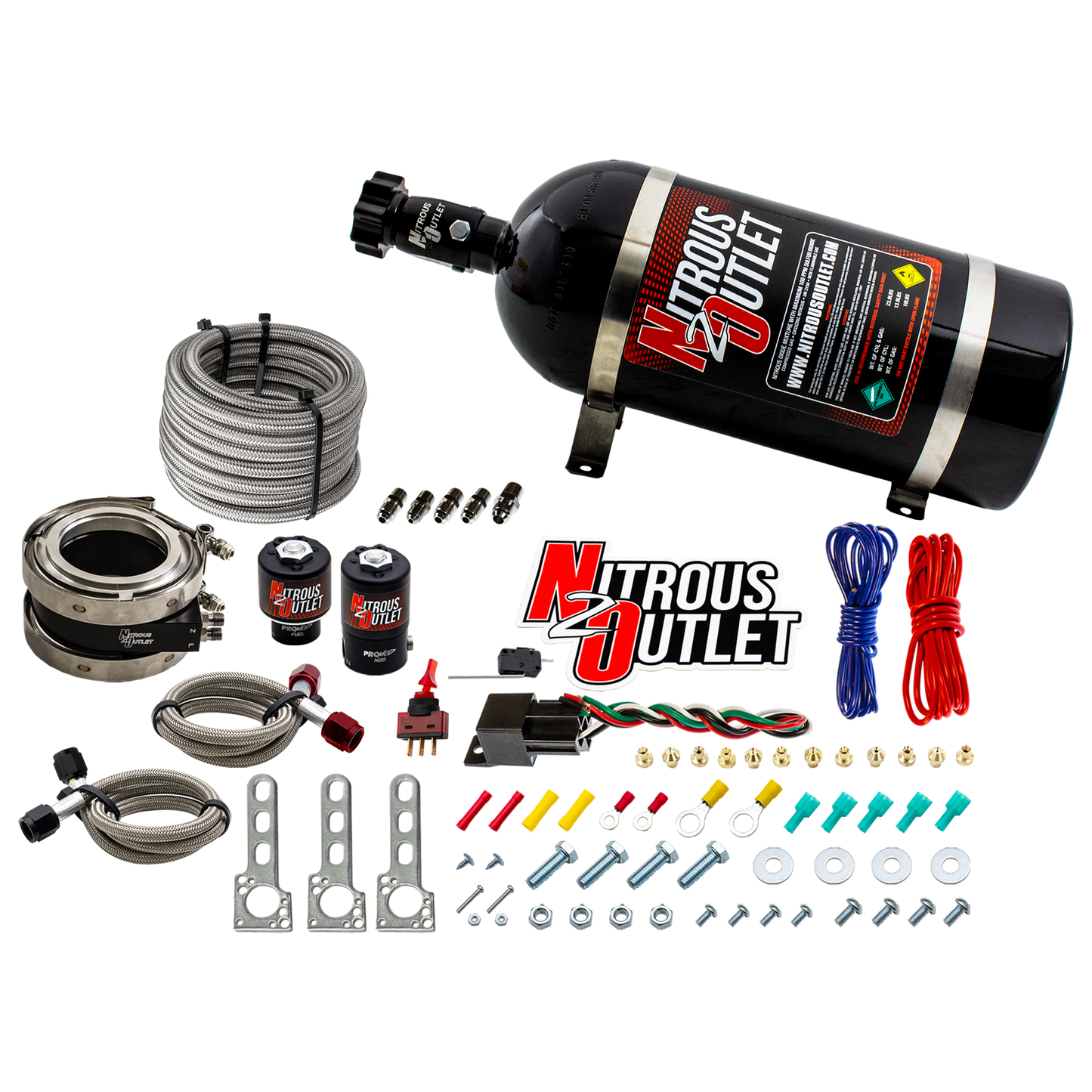 Nitrous Outlet Interspooler 3" Wet Nitrous Plate System