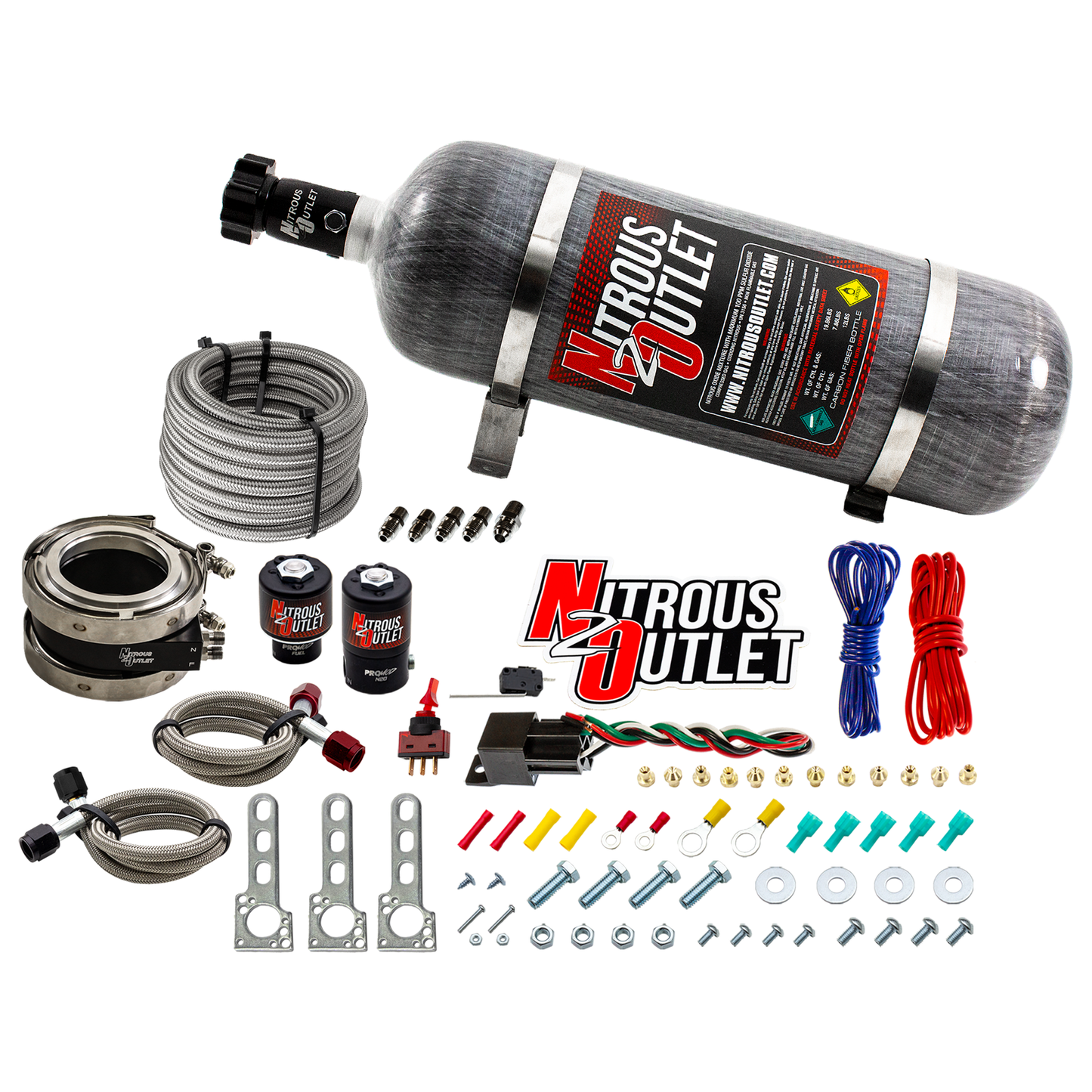 Nitrous Outlet Interspooler 3" Wet Nitrous Plate System