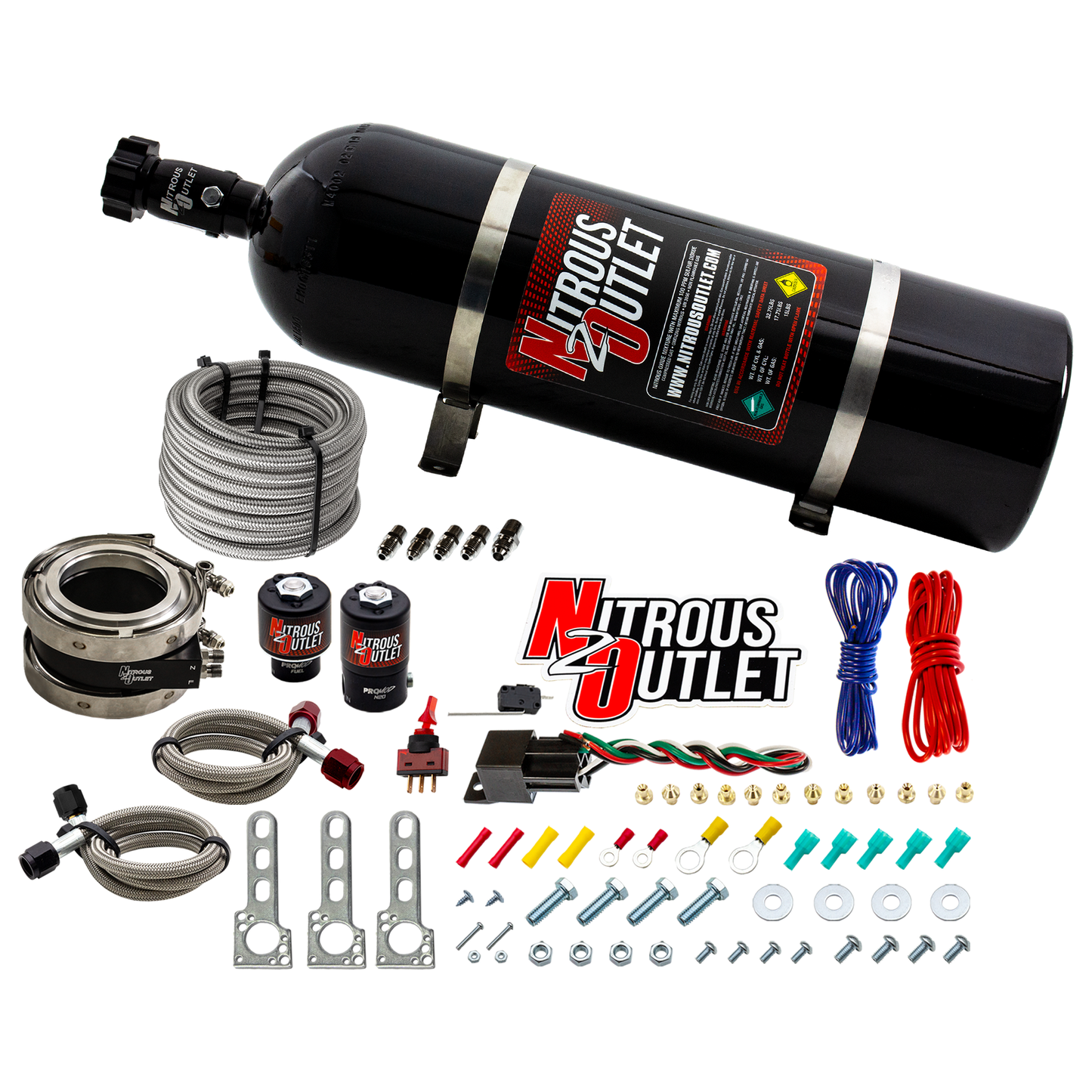 Nitrous Outlet Interspooler 3" Wet Nitrous Plate System