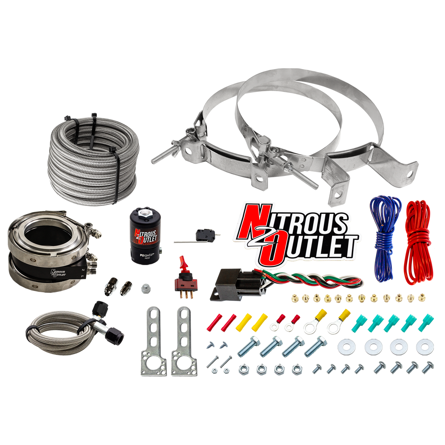 Nitrous Outlet Interspooler 3" Dry Nitrous Plate System