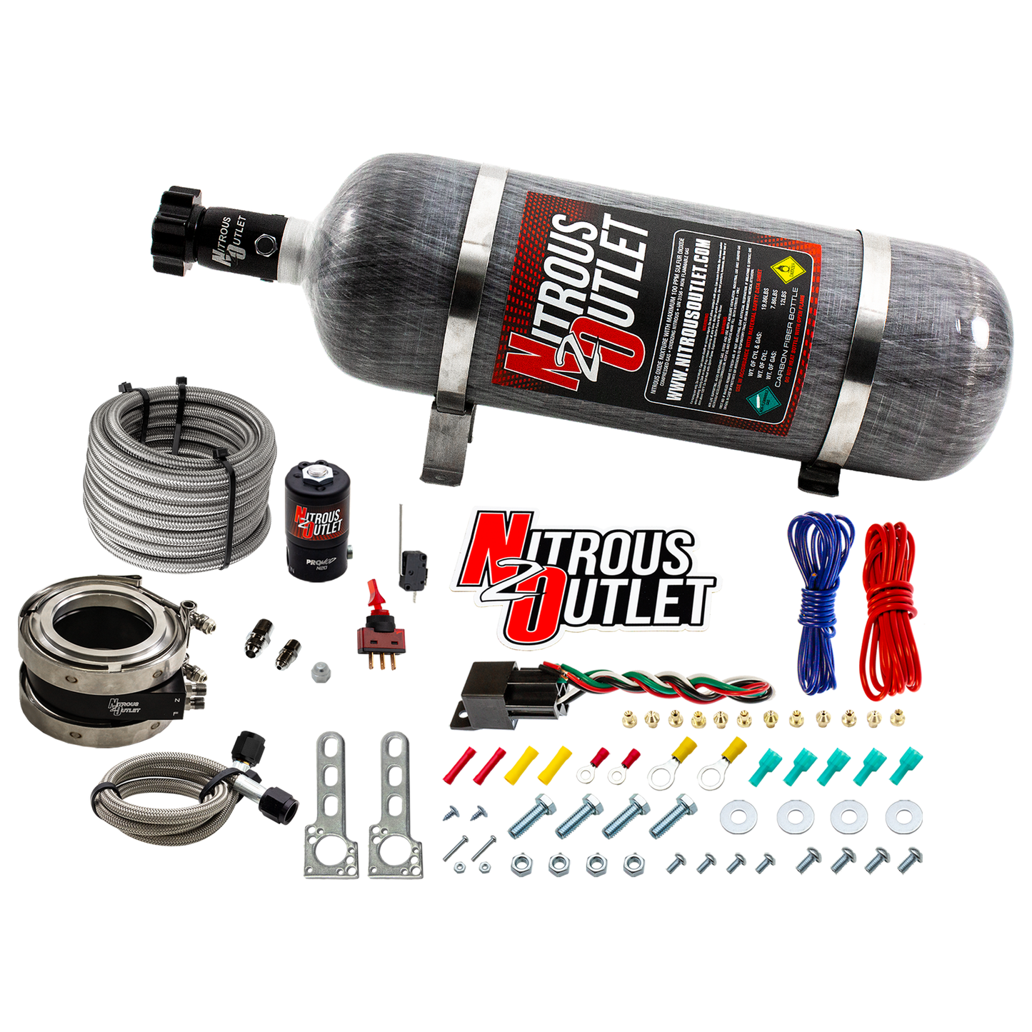 Nitrous Outlet Interspooler 3" Dry Nitrous Plate System