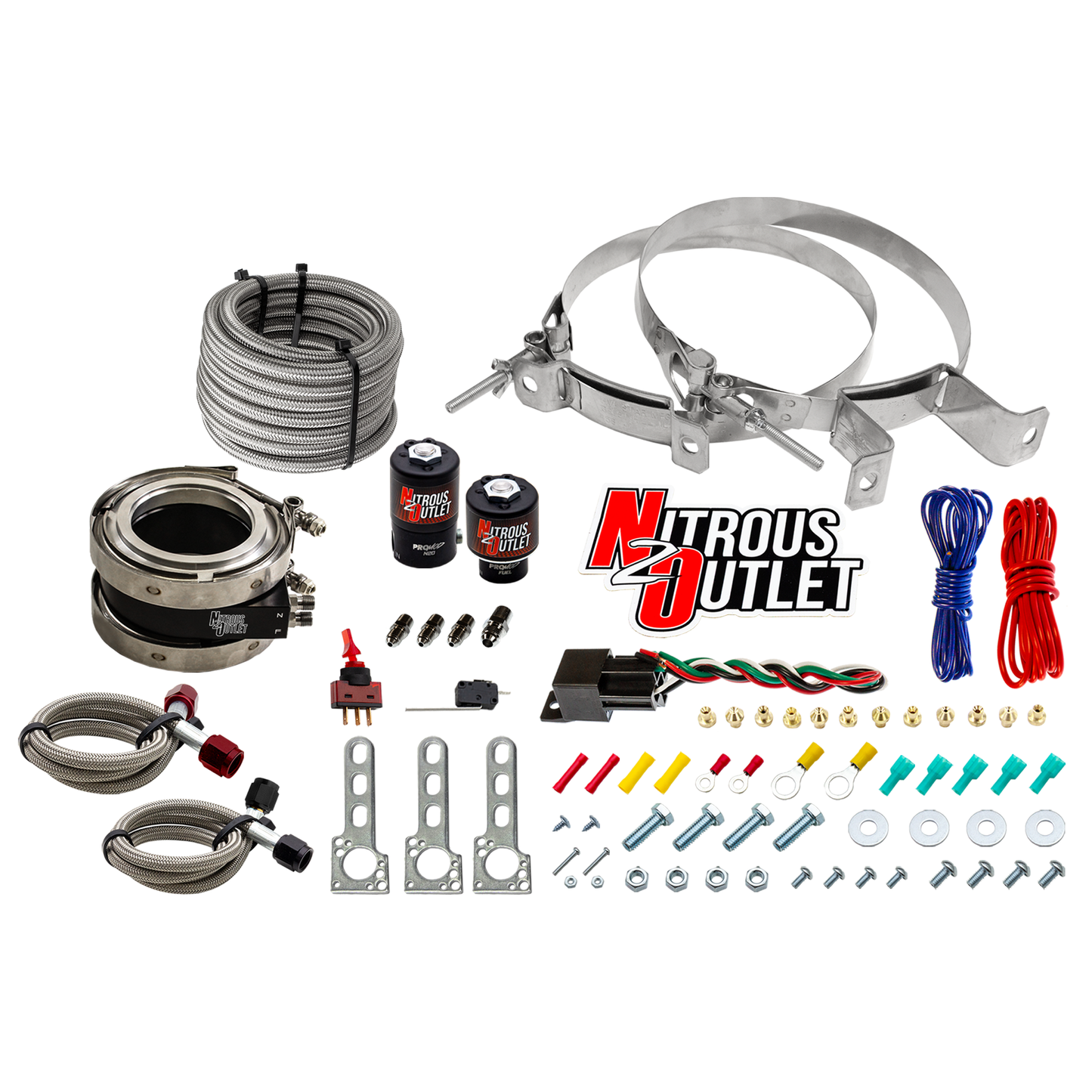 Nitrous Outlet Interspooler 4" Wet Nitrous Plate System