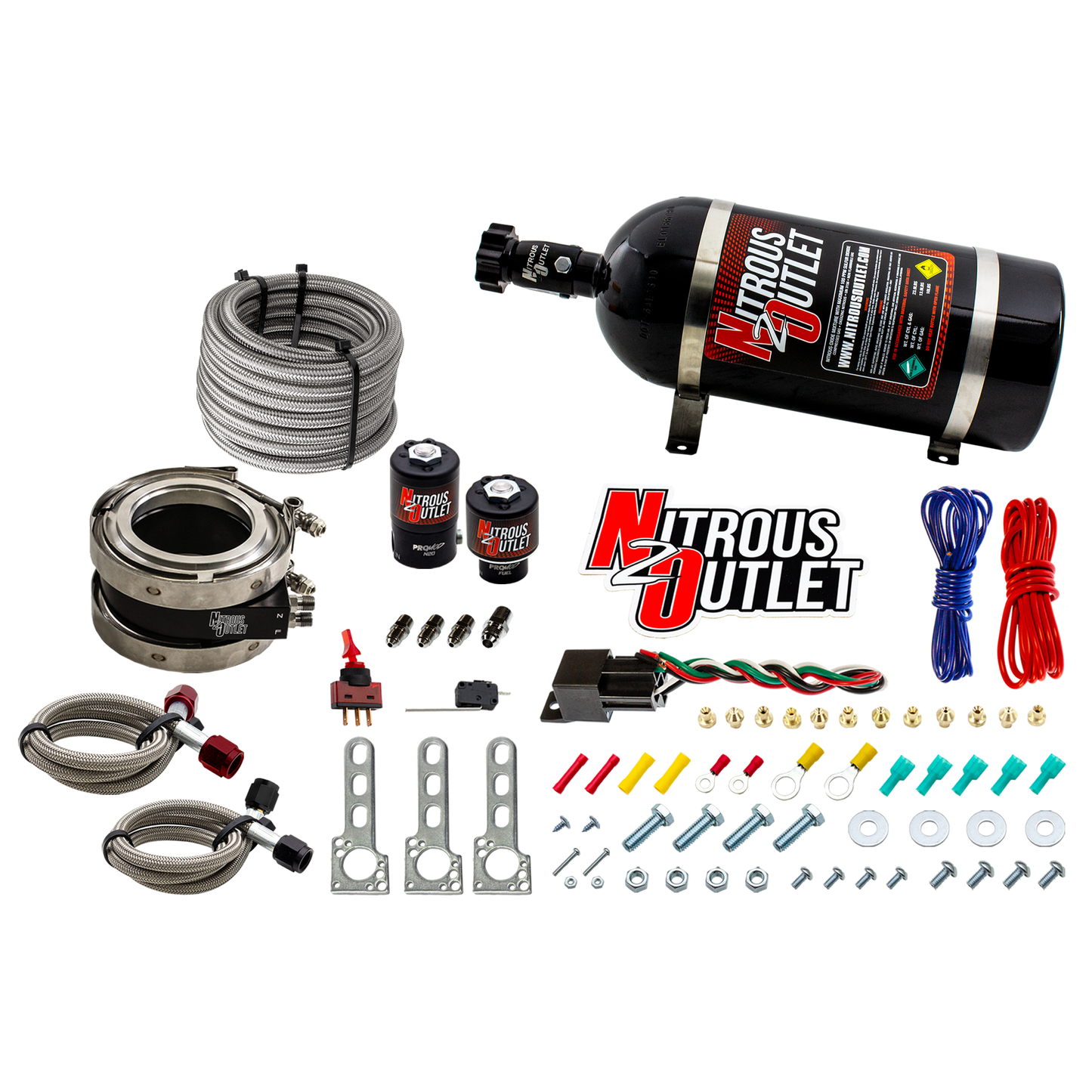 Nitrous Outlet Interspooler 4" Wet Nitrous Plate System