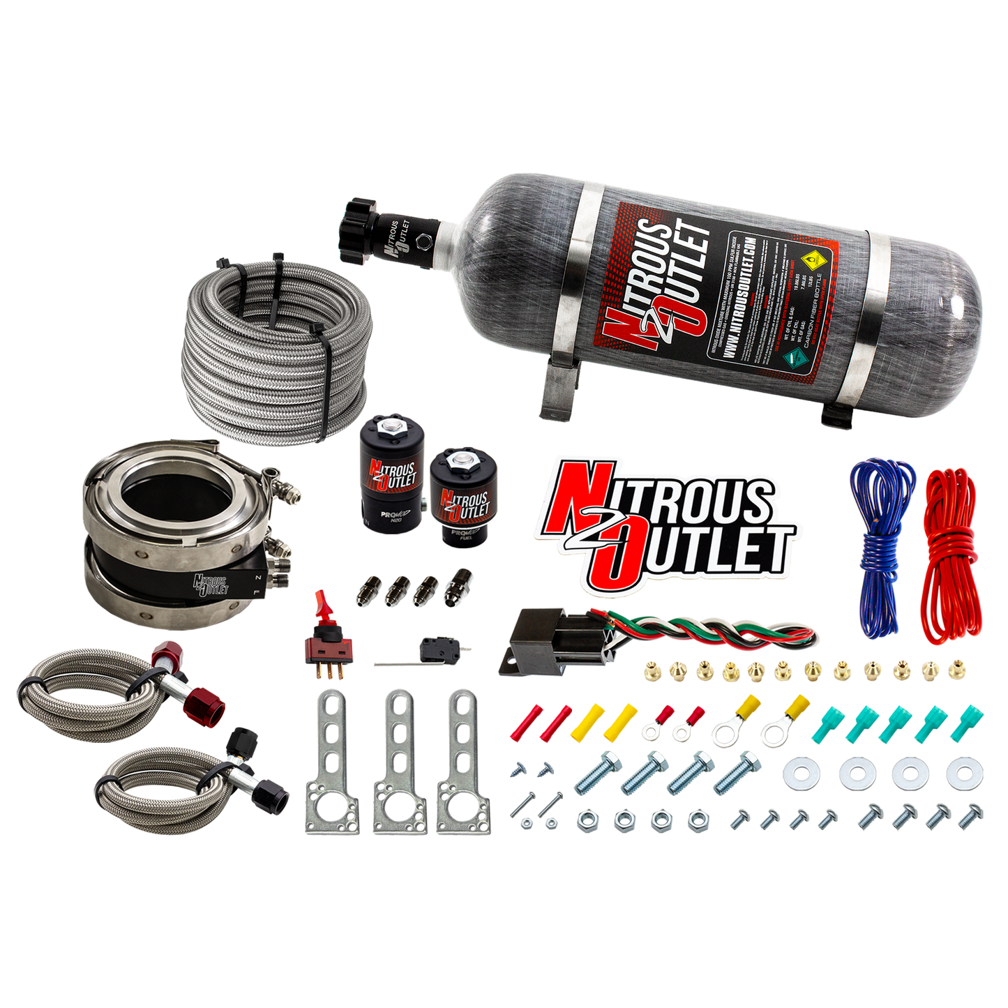 Nitrous Outlet Interspooler 4" Wet Nitrous Plate System