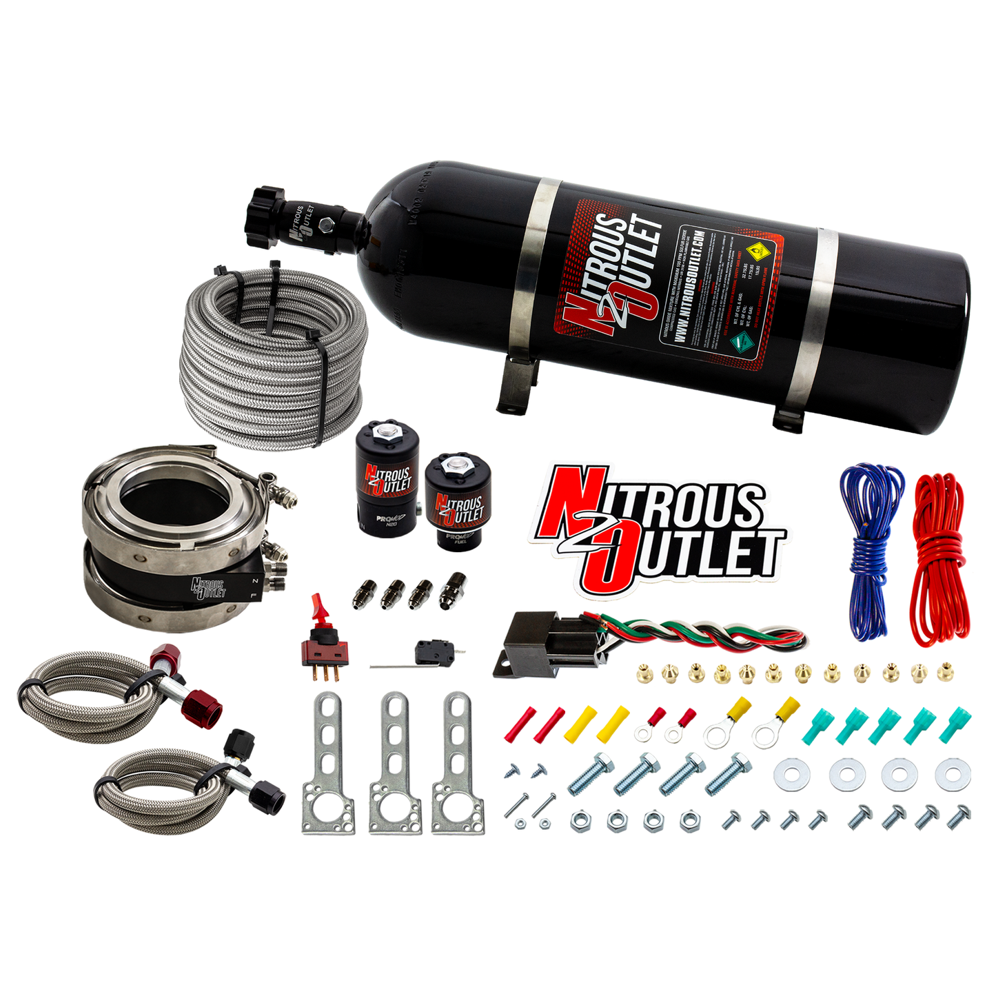 Nitrous Outlet Interspooler 4" Wet Nitrous Plate System