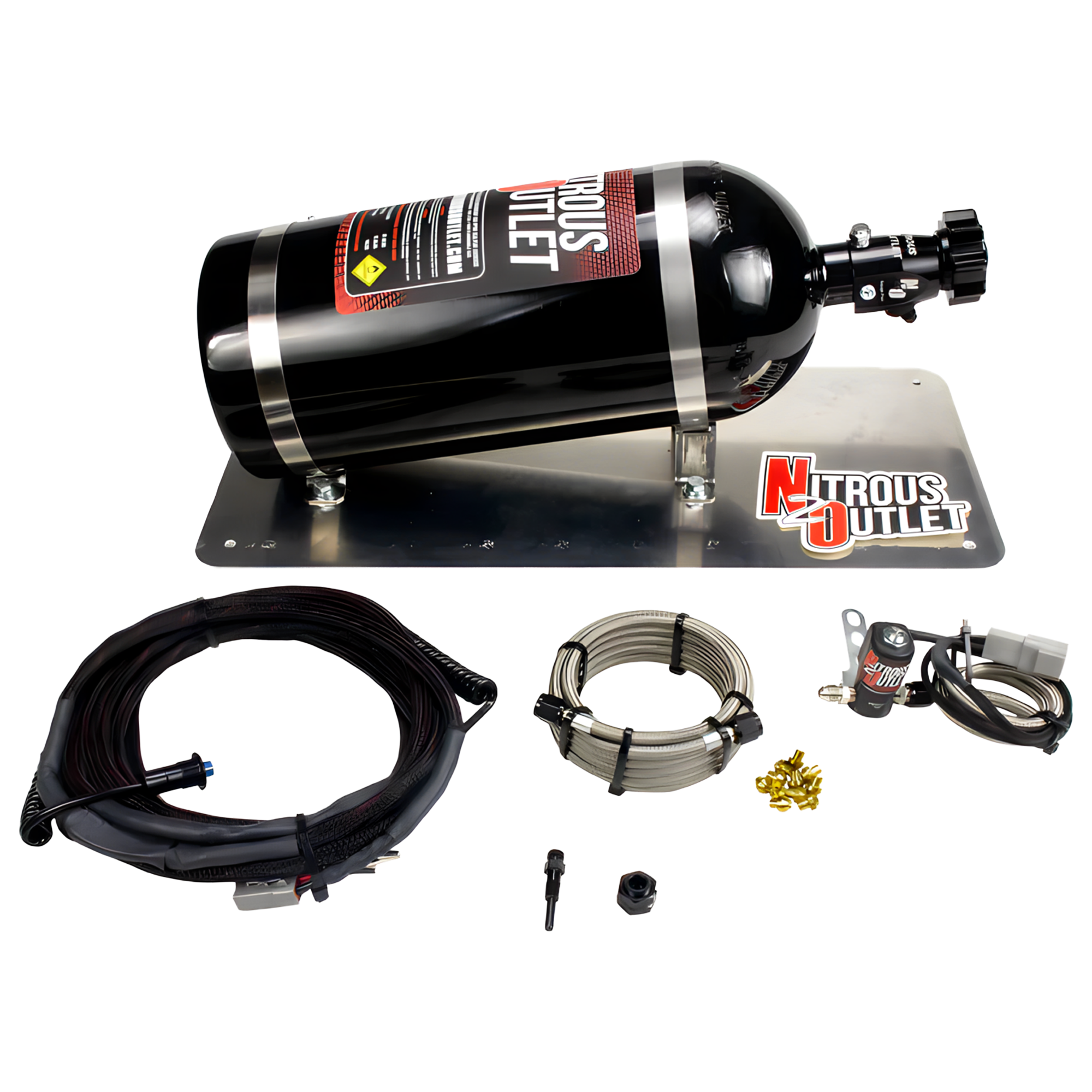 Quick Fix Dry Single Nozzle System with 10lb Bottle – Nitrous Outlet