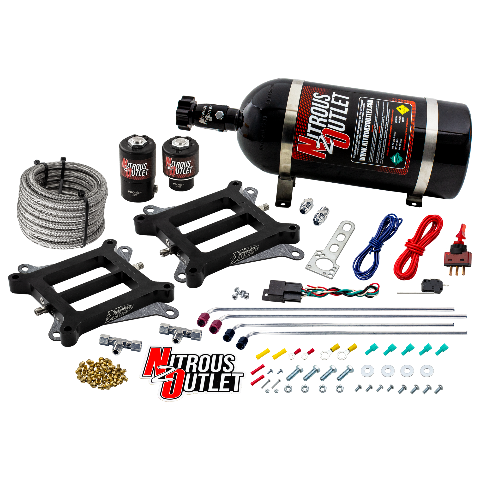 Weekend Warrior 4150 Tunnel Ram Dual Plate System – Nitrous Outlet