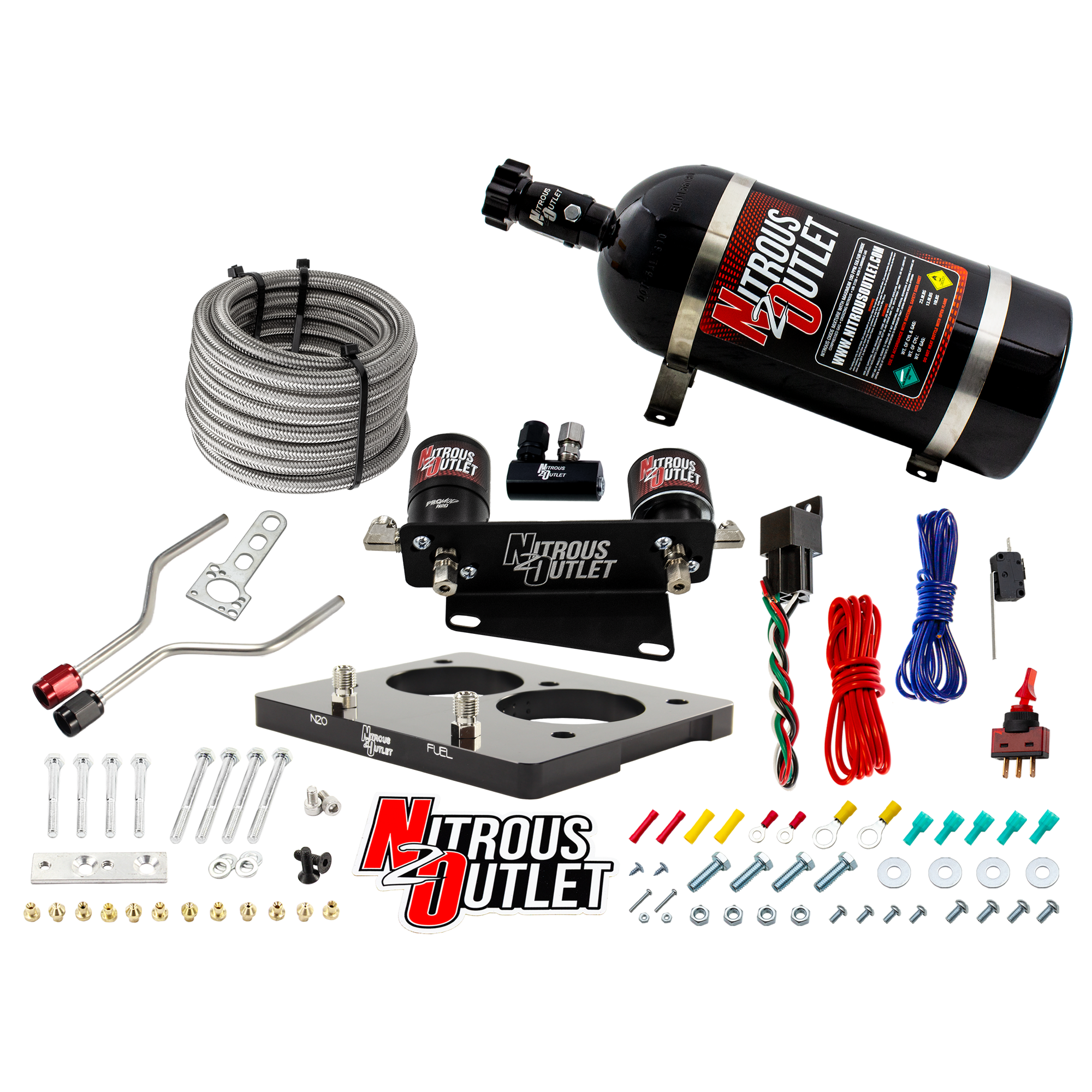 GM 93-97 LT1 58mm Plate System – Nitrous Outlet