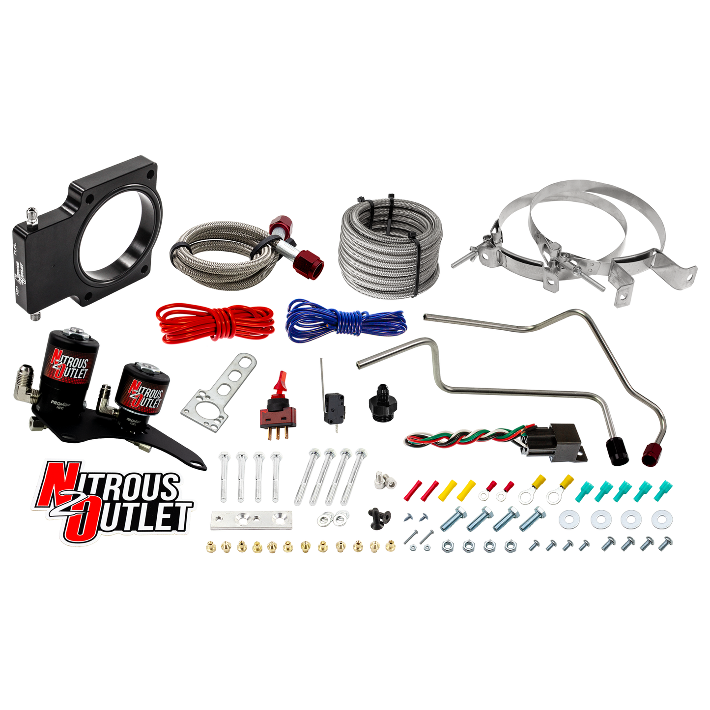 GM 07-13 Truck/Trailblazer SS 90mm Nitrous Plate System