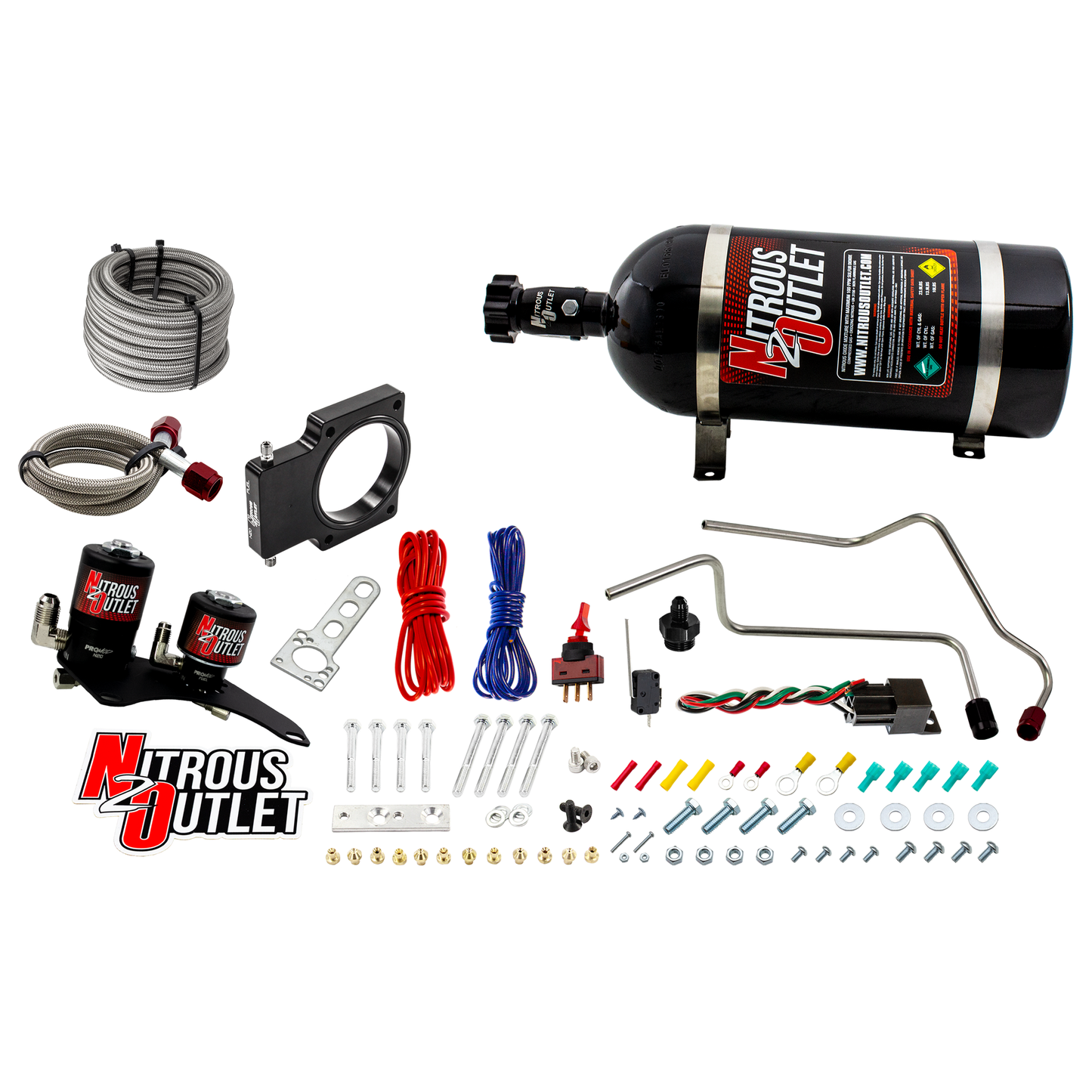 GM 07-13 Truck/Trailblazer SS 90mm Nitrous Plate System