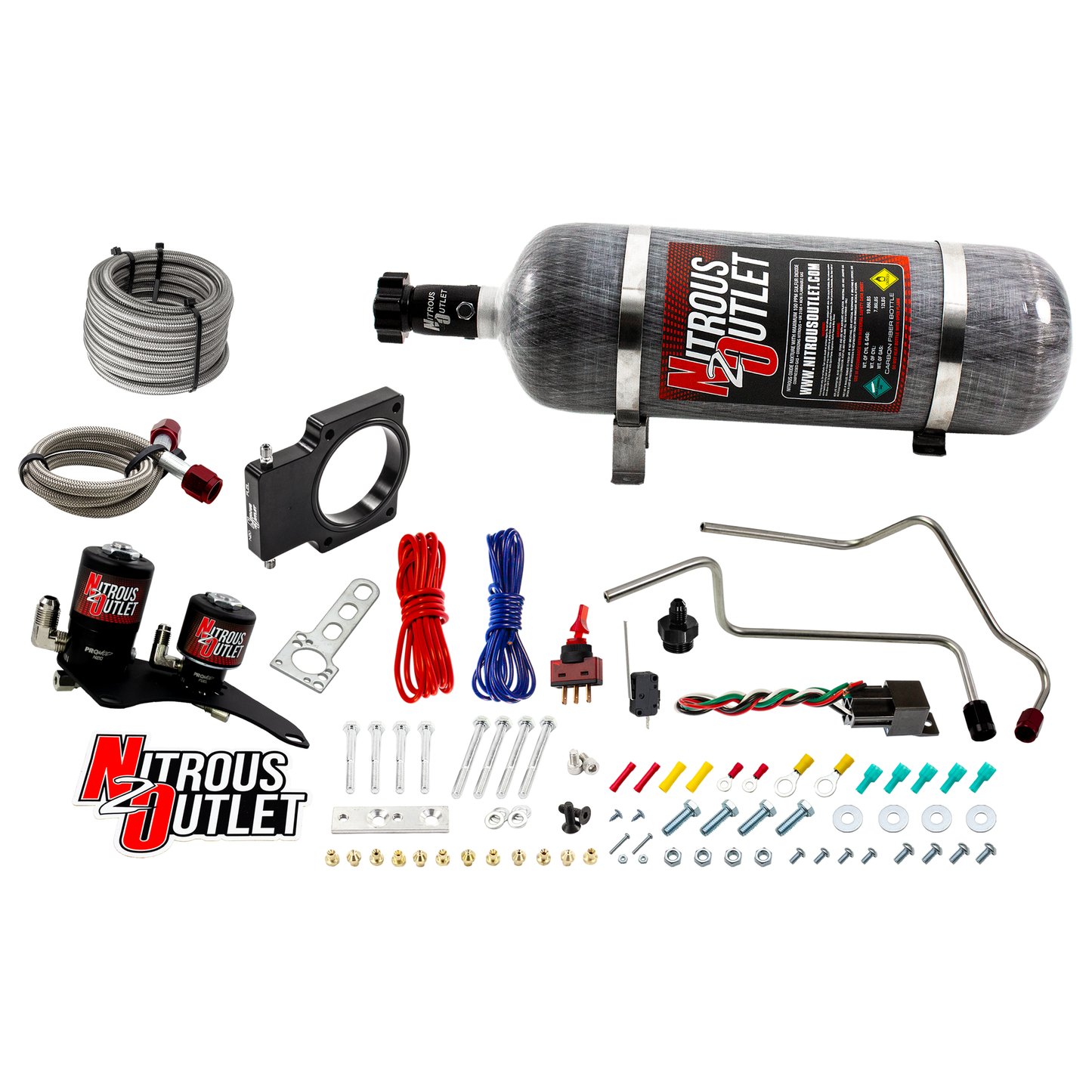 GM 07-13 Truck/Trailblazer SS 90mm Nitrous Plate System
