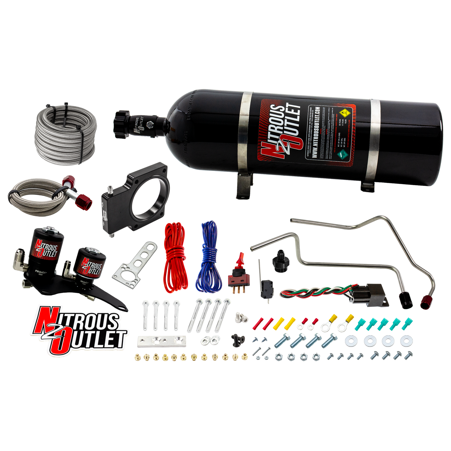 GM 07-13 Truck/Trailblazer SS 90mm Nitrous Plate System