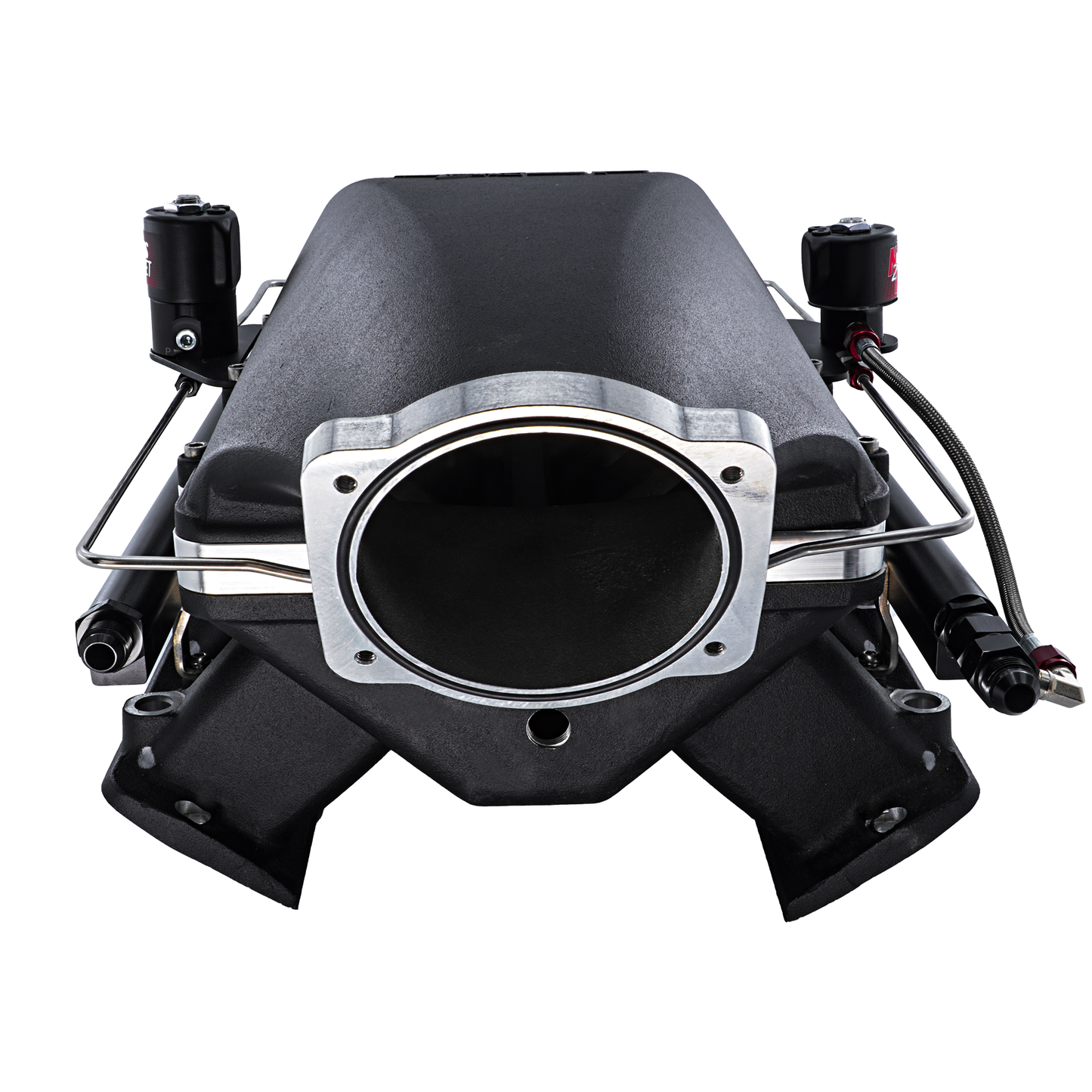 Texas Speed Titan LR-T, SR-1, SR-3, SR-7 Intake Hard-Line Spacer Plate System -Gas/E85 (5-55psi)