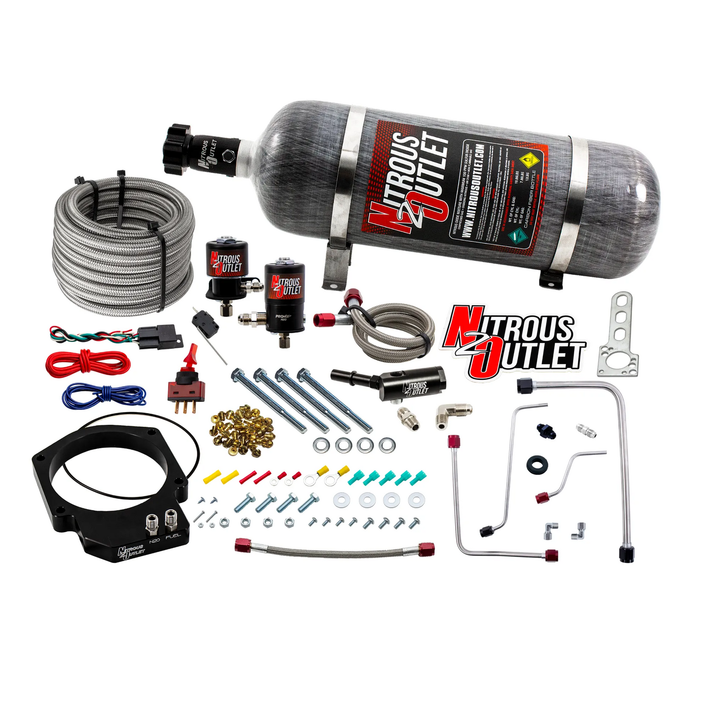 GM LT4 2016-2019 CTS-V3 103mm Throttle Body Plate System - Gas/E85 (5-55 psi)(50-200hp)