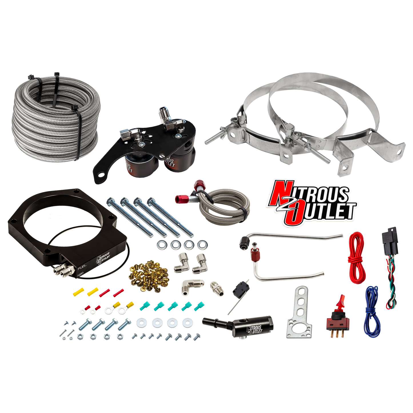 GM LT4 2015-2019 C7 Z06 Corvette, 103mm Hard-line Plate System - Gas/E85 (5-55 psi)(50-200hp)