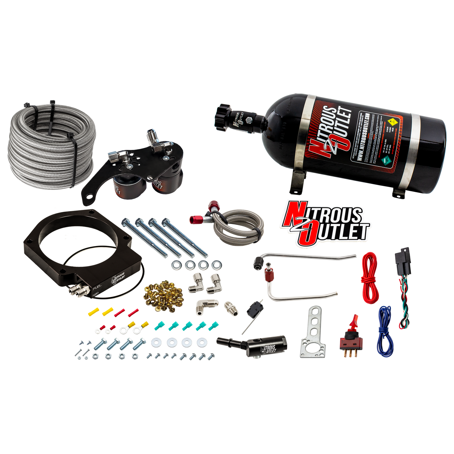 GM LT4 2015-2019 C7 Z06 Corvette, 103mm Hard-line Plate System - Gas/E85 (5-55 psi)(50-200hp)