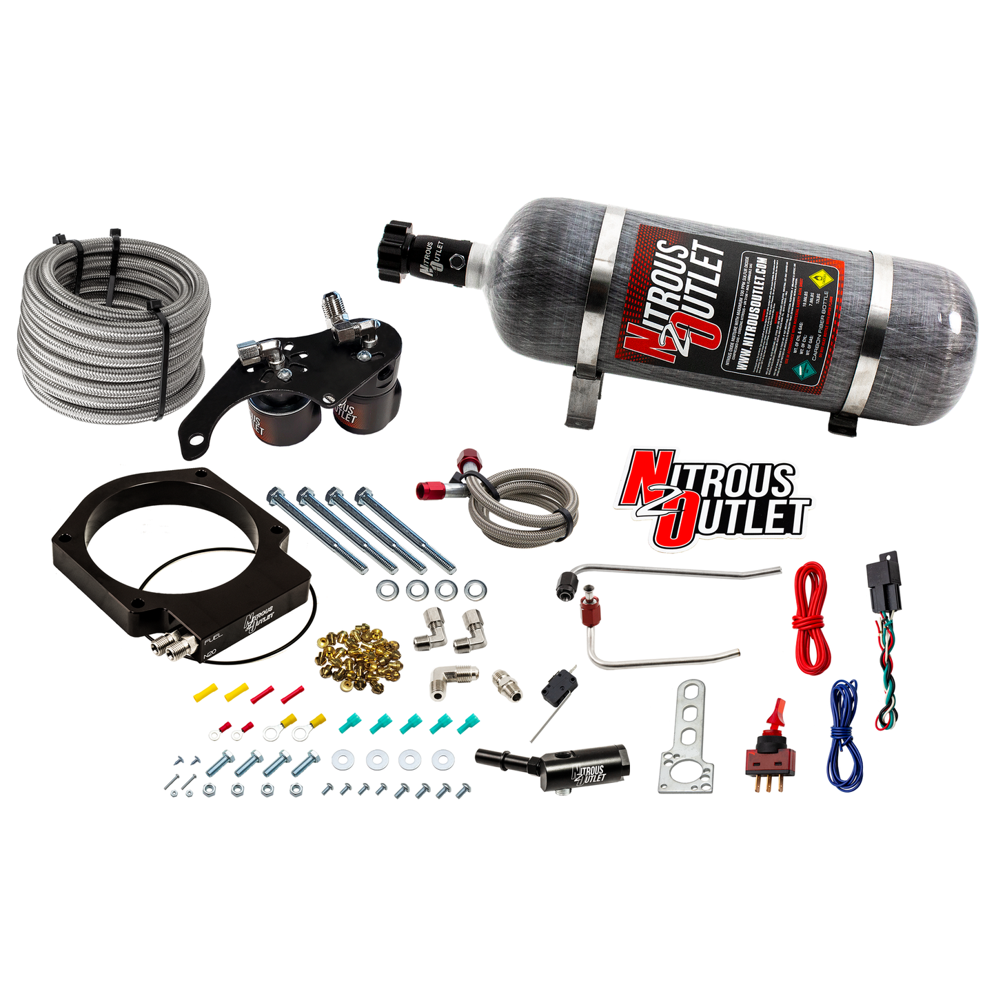 GM LT4 2015-2019 C7 Z06 Corvette, 103mm Hard-line Plate System - Gas/E85 (5-55 psi)(50-200hp)