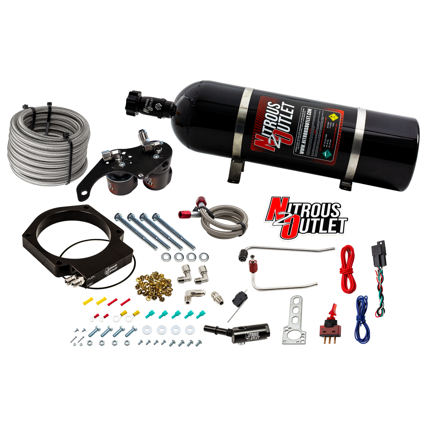 GM LT4 2015-2019 C7 Z06 Corvette, 103mm Hard-line Plate System - Gas/E85 (5-55 psi)(50-200hp)