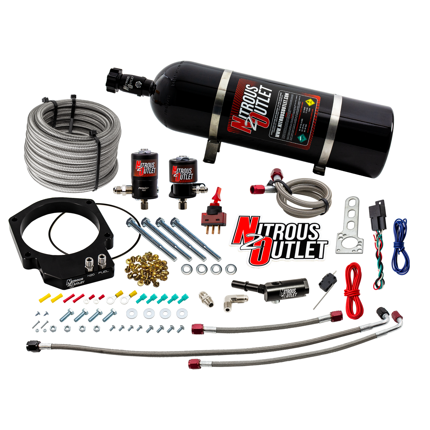 GM LT4 2017-2021 ZL1 Camaro 103mm Throttle Body Plate System - Gas/E85 (5-55 psi)(50-200hp)