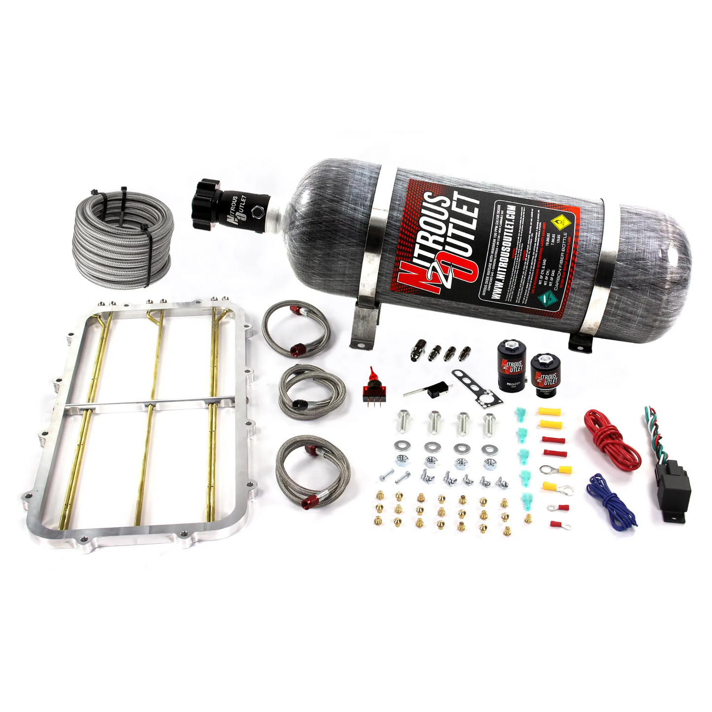 Holley Hi Ram Single Stage Nitrous Spacer Plate System