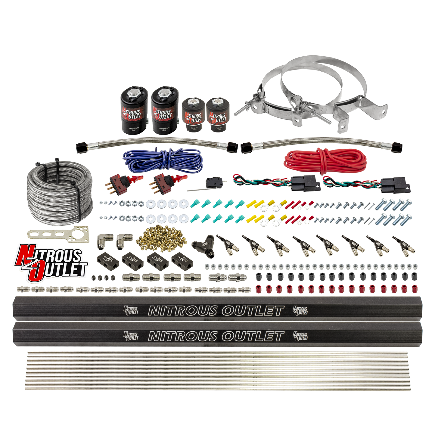 4 Cylinder 4 Solenoid Dual Stage Direct Port System With Dual Injection Rails (E85)